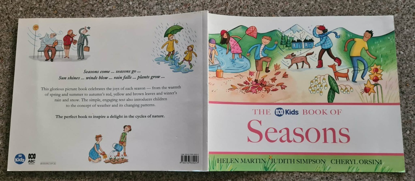 THE ABC KIDS BOOK OF SEASONS ~ HELEN MARTIN / JUDITH SIMPSON ~ Lge SC