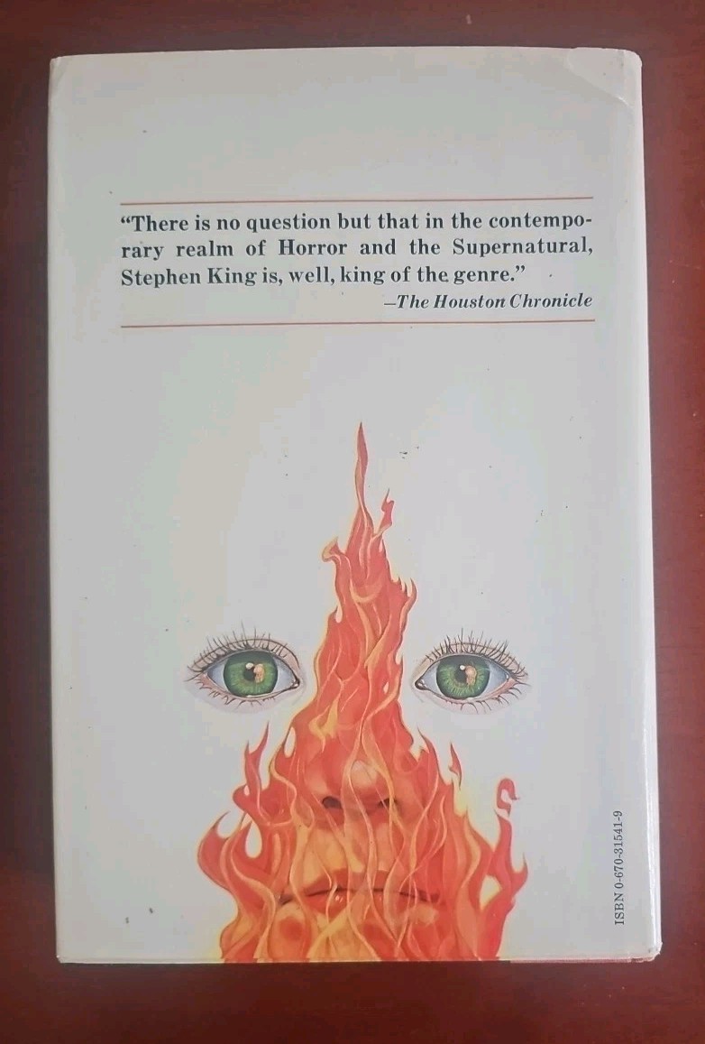 Stephen King FIRESTARTER TRUE 1st Edition/1st Printing Viking Press $13.95 DJ HC