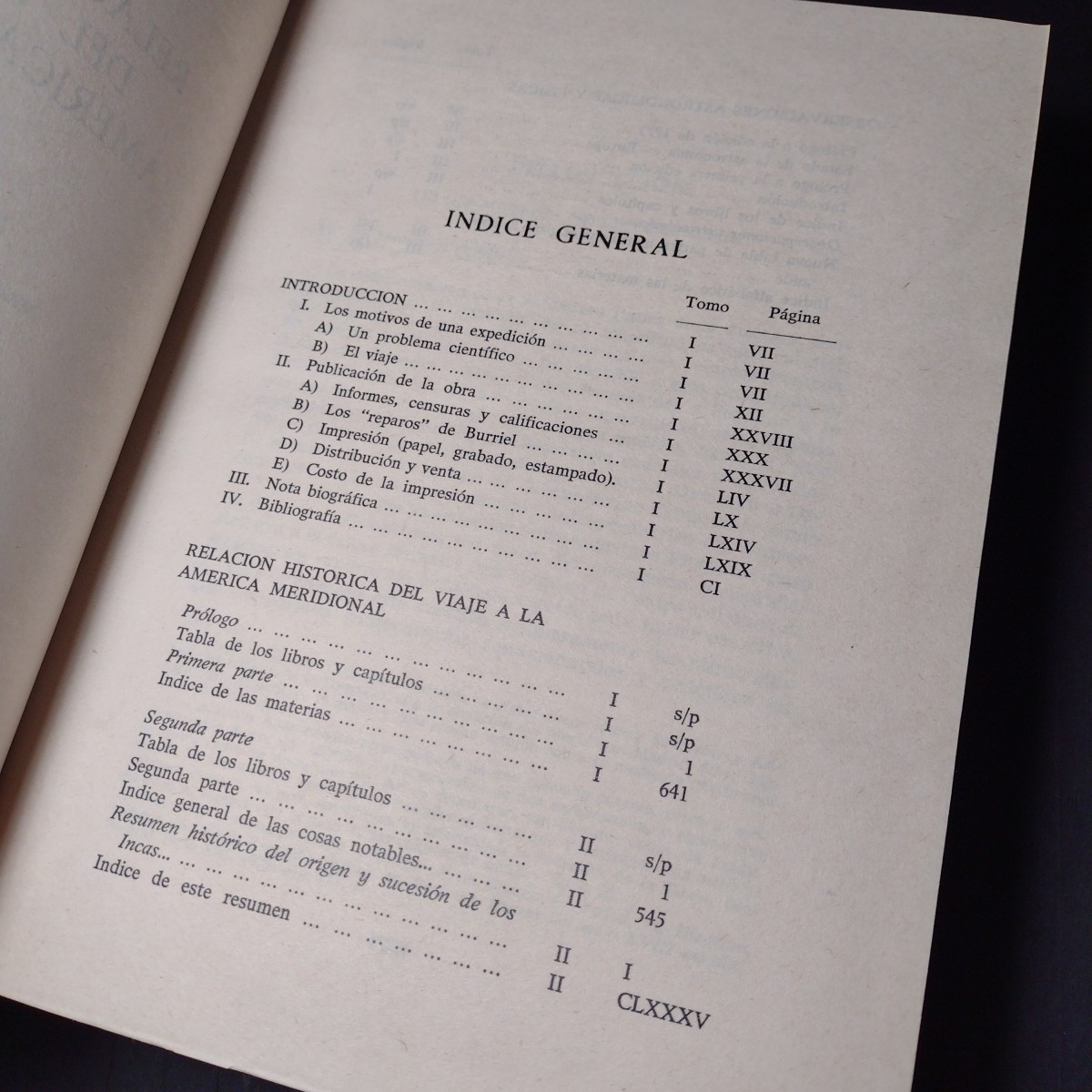 Relacion Historica Del Viage A La America Meridional, (1st Part Book 1 & Part 2)
