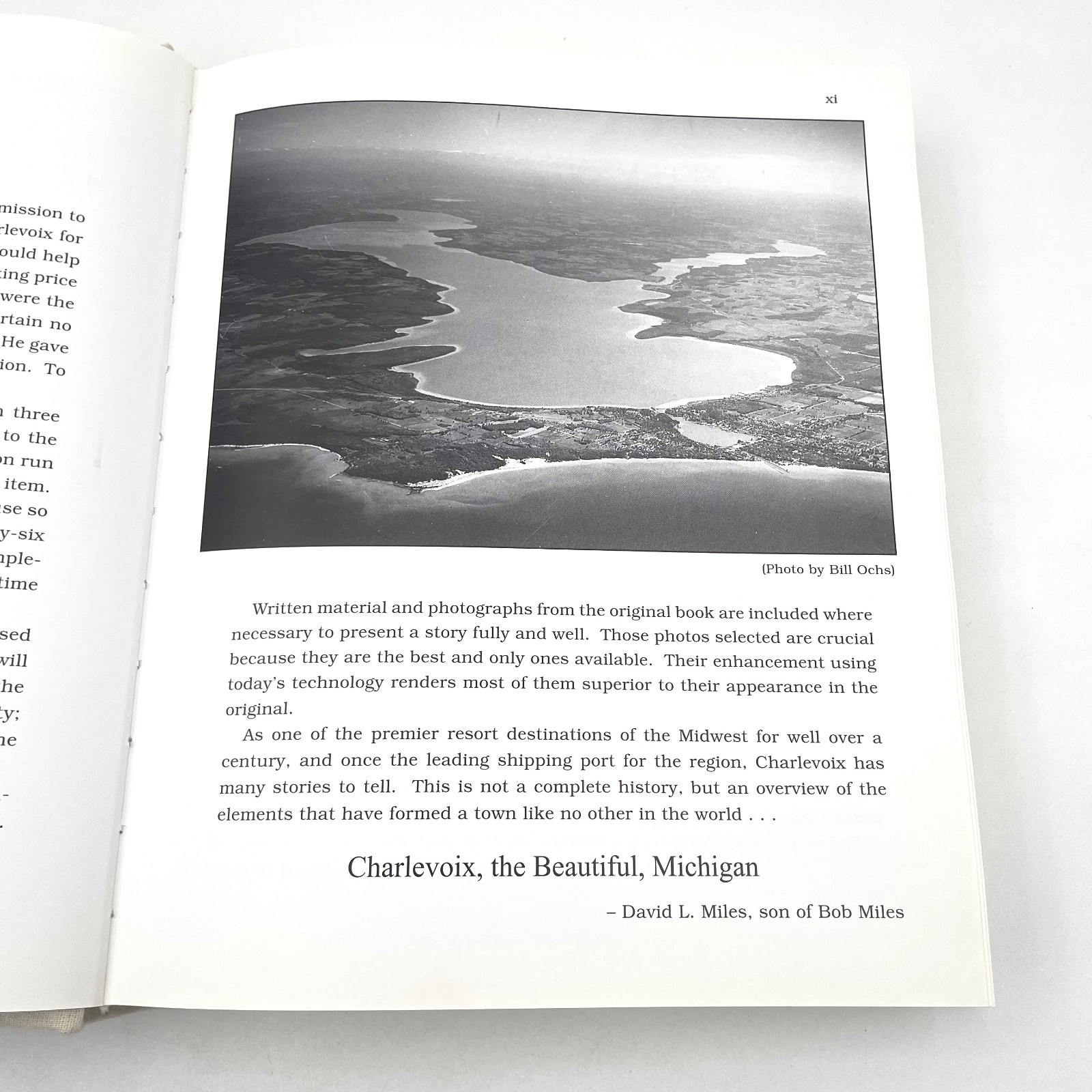 Bob Miles Charlevoix II Hardcover Book SIGNED by David Miles Michigan History