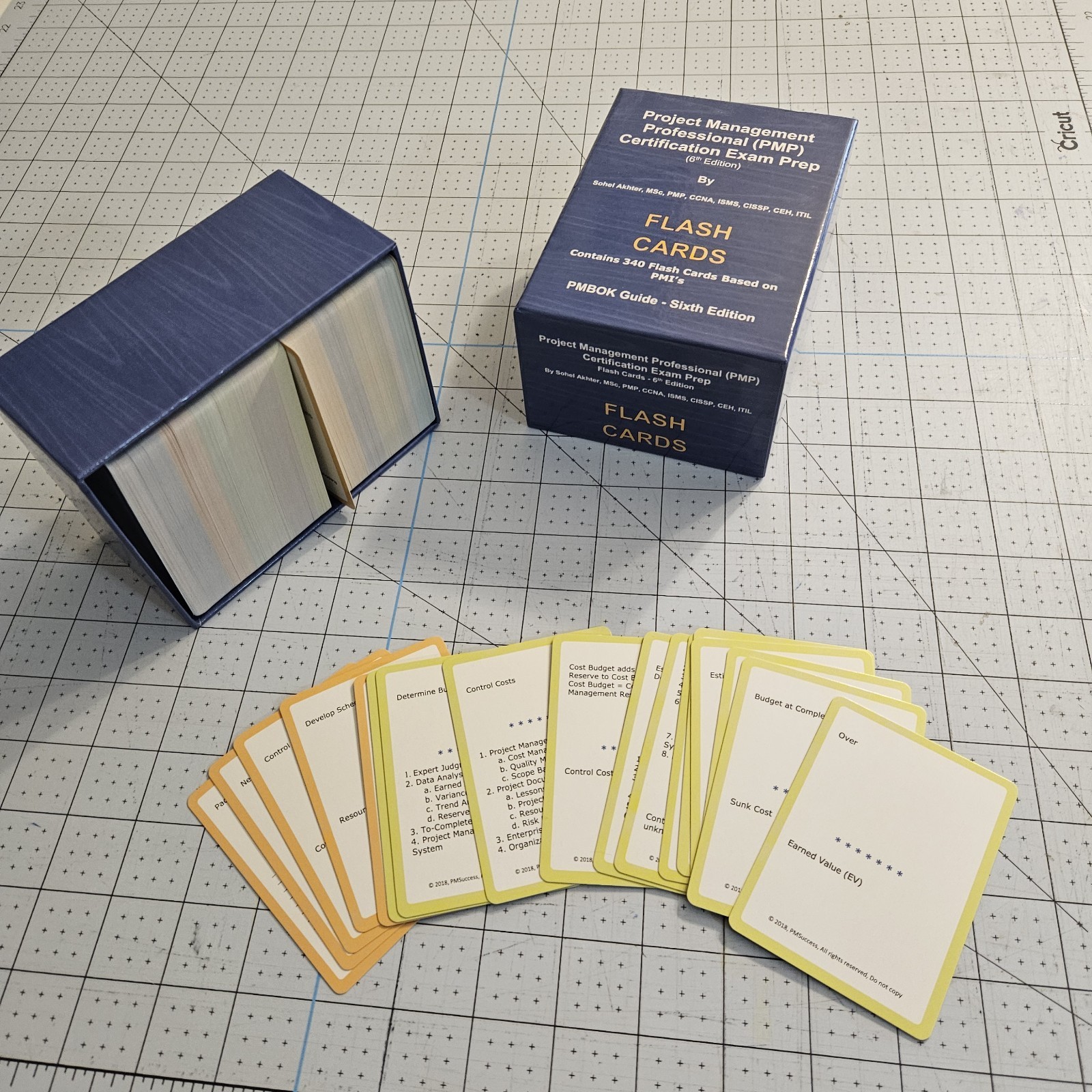 PMP Flash Cards by Sohel Akhter (2015, Cards,Flash Cards)