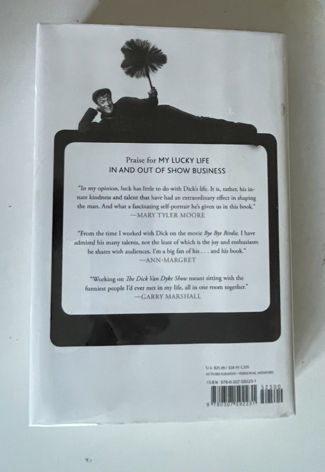 MY LUCKY LIFE In & Out Of Show Business /SIGNED Dick Van Dyke/1st ED HC+DJ ASNEW