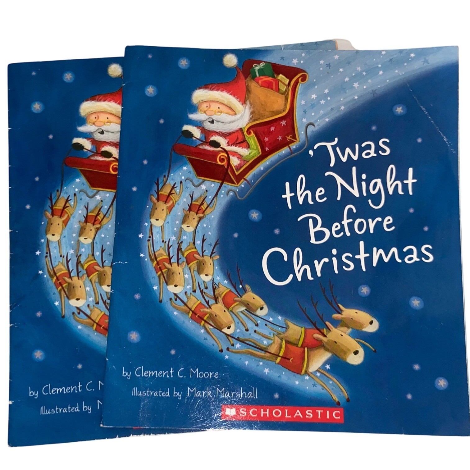 Lot of 12 Childrens Christmas Winter Themed Variety Books Scholastic Collection