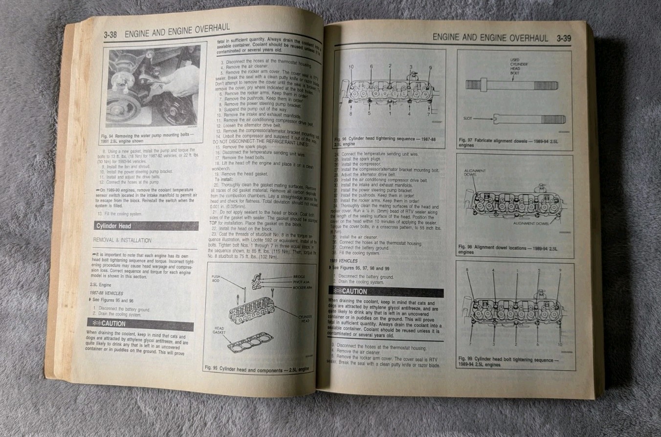 Chilton (Part No. 8535) Jeep Wrangler/YJ 1987-94 Repair Manual ~ Total Car Care
