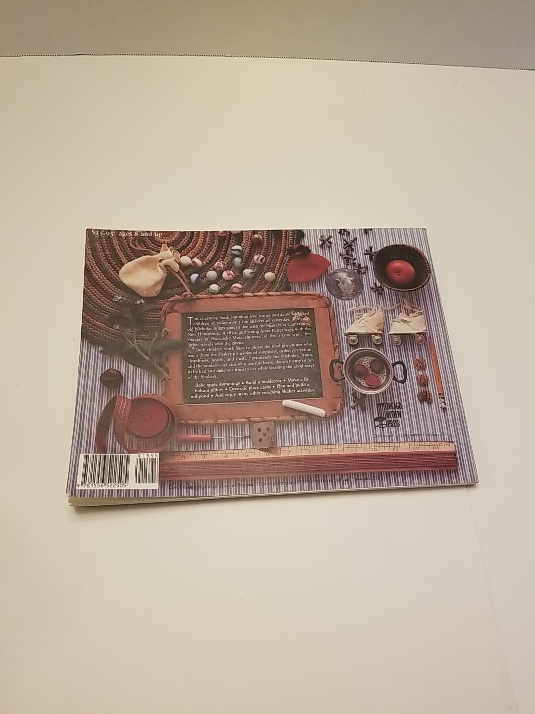 Shaker Children: True Stories and Crafts – Paperback -VERY GOOD