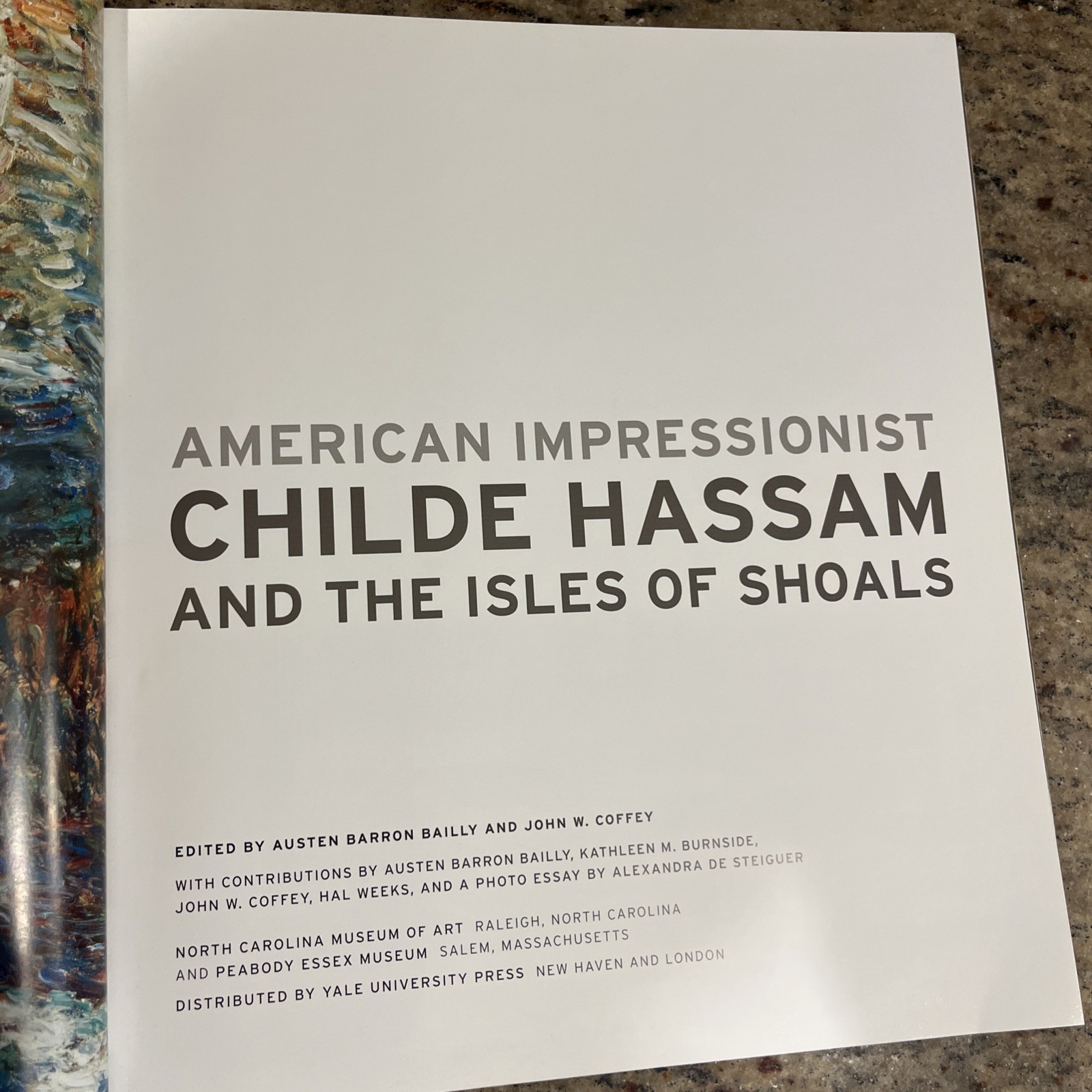 American Impressionist Childe Hassam and the Isles of Shoals, 2016