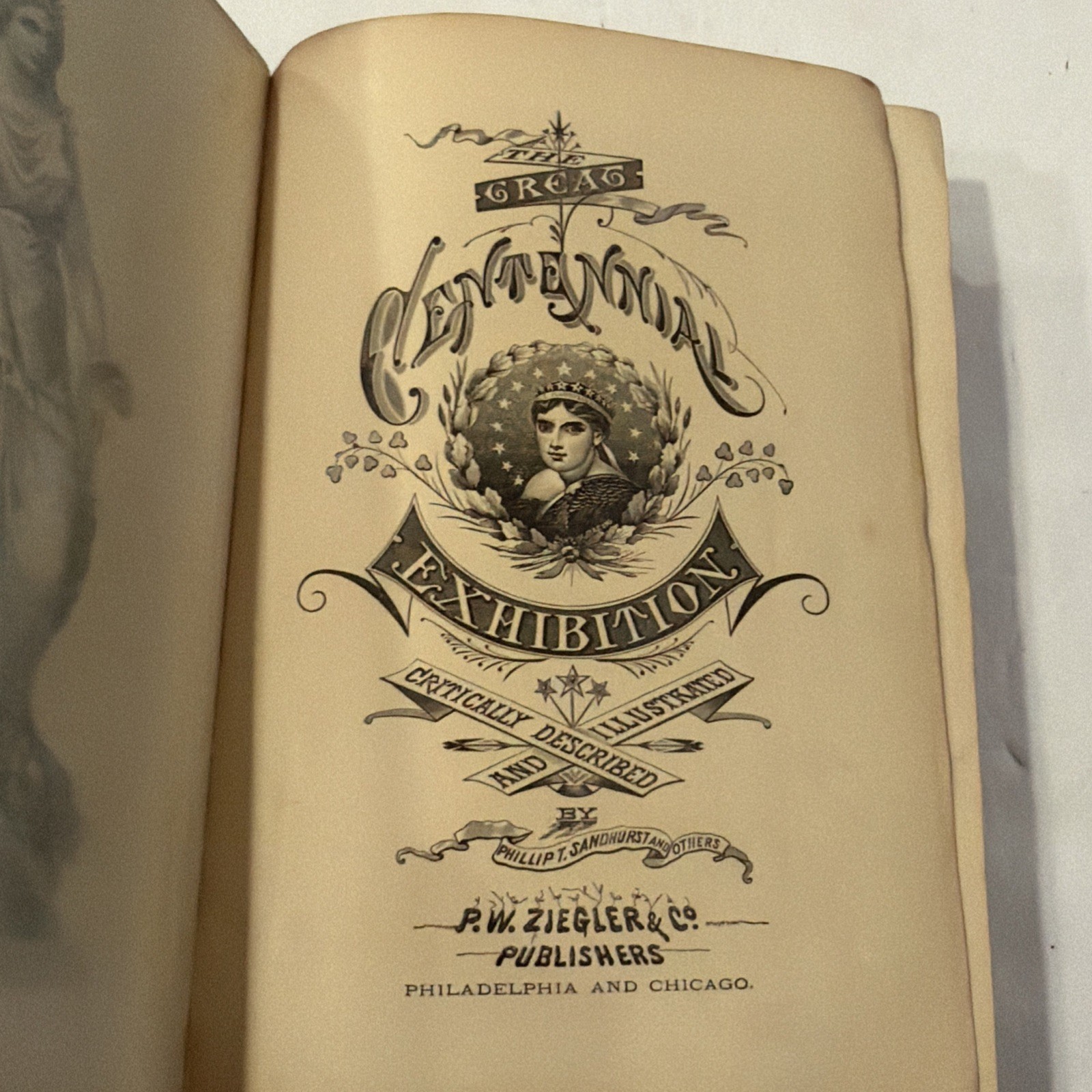 The Great Centennial Exhibition Illustrated Philadelphia 1876 Philip T Sandhurst
