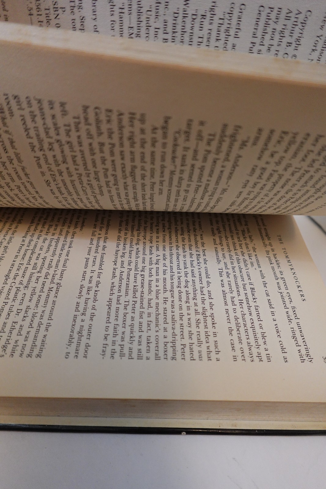 The Tommyknockers (by Stephen King) 1987 hardcover book
