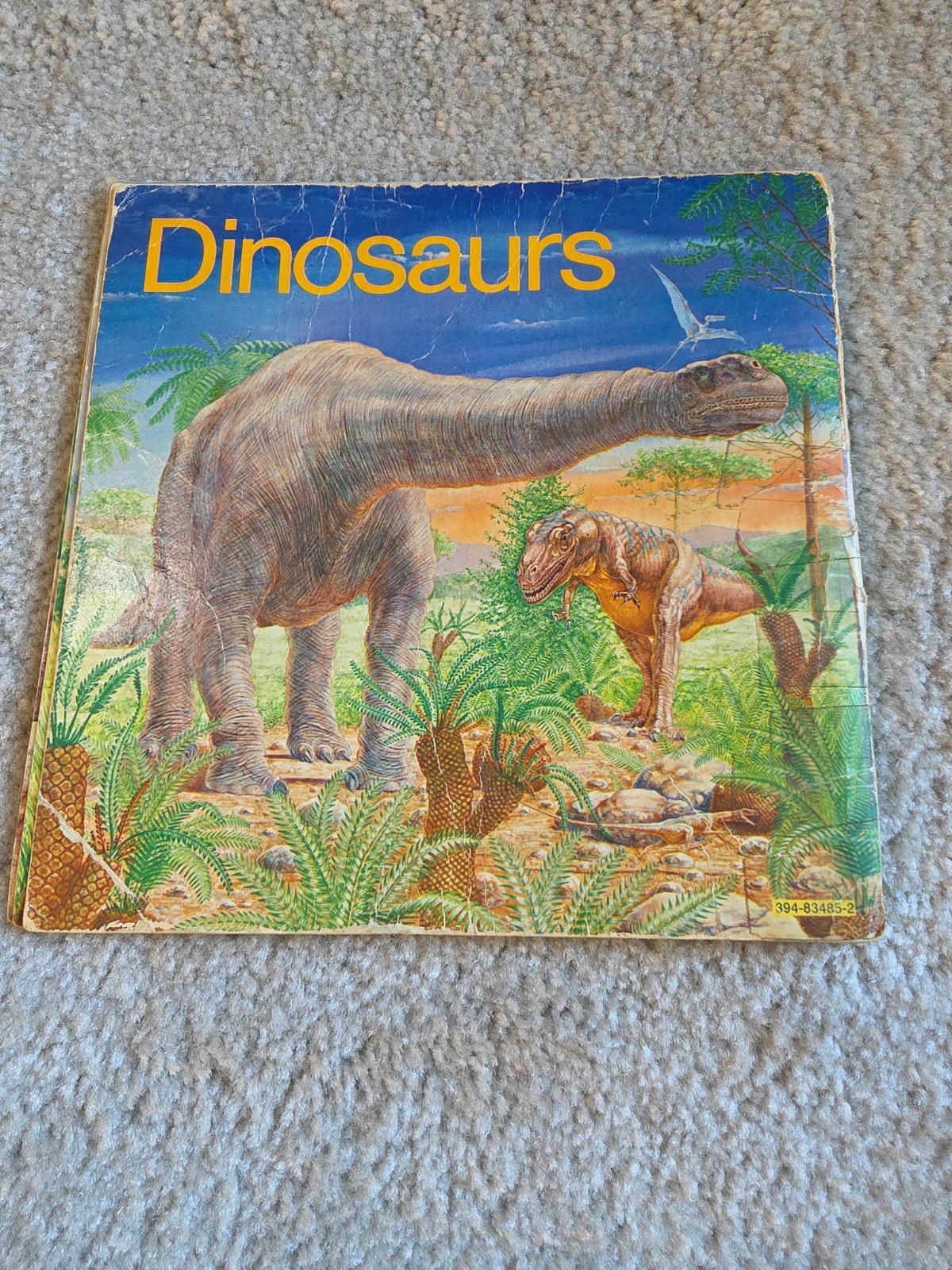 Random House Dinosaurs Book Kids Multi Vintage 1977 Peter Zallinger