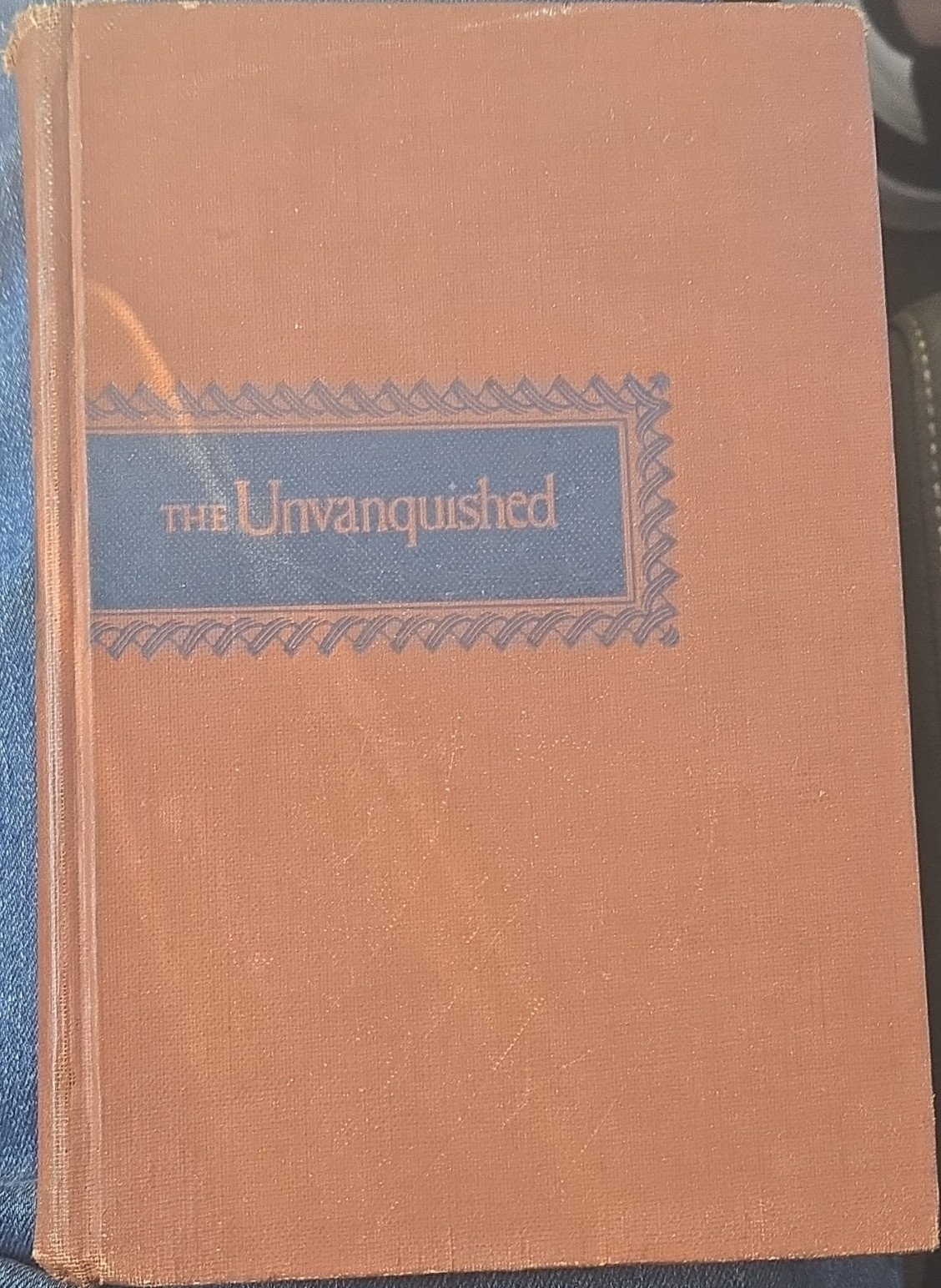 Howard Fast The Unvanquished Hardcover Novel, World Publishing Company