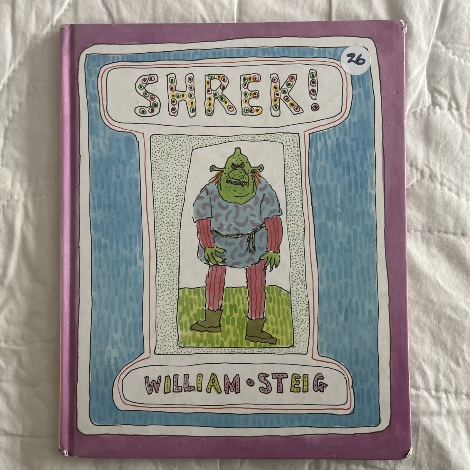 Vtg SHREK First Edition Book 90’ William Steig Farrar Straus Giroux NY Nostalgia