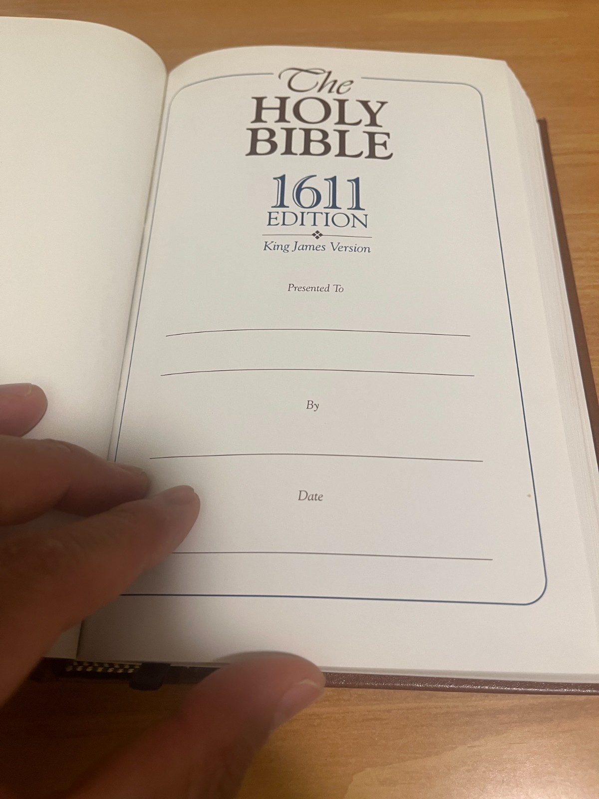 Holy Bible 1611 Edition KJV 2003 Hendrickson Pub Ed 1st Printing HC RARE OOP