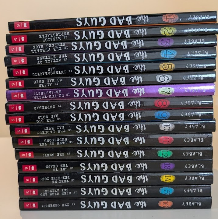 The Bad Guys Aaron Blabey Book Set 1-18 Paperback Kids Series Bundle/Lot
