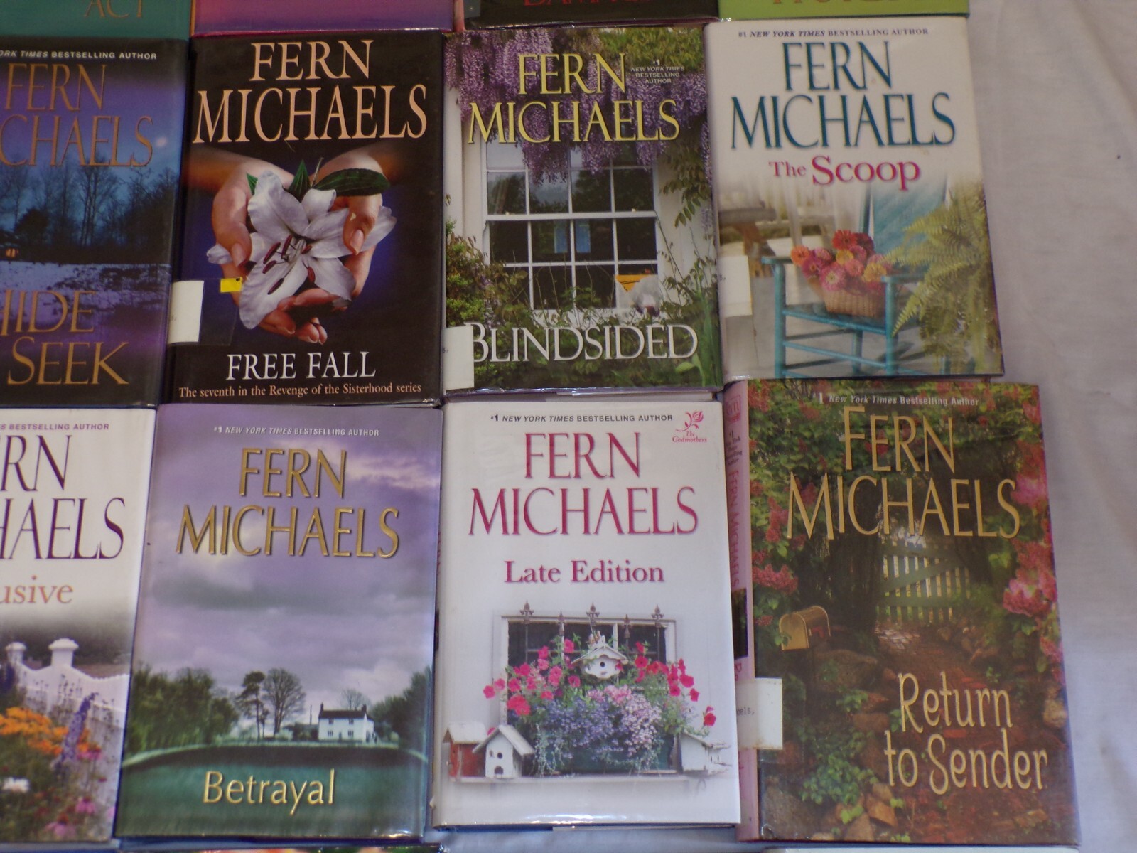 Lot 30 Fern Michaels HB Books 1st Edition Sisterhood Novels Hokus Pokus Gotcha