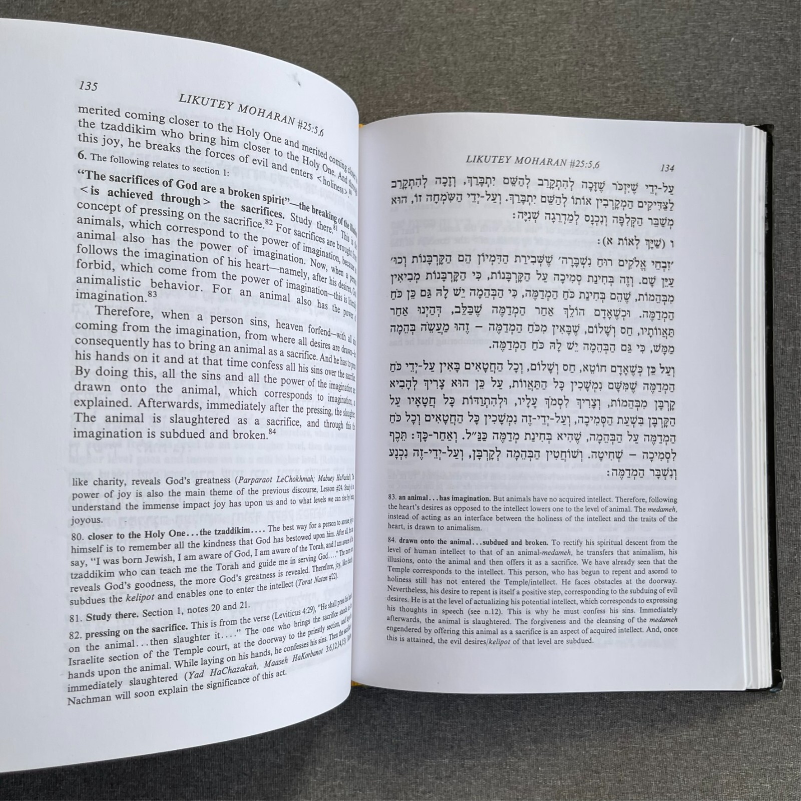 LIKUTEY MOHARAN Volume 4 English and Hebrew Edition English and Arabic Editio