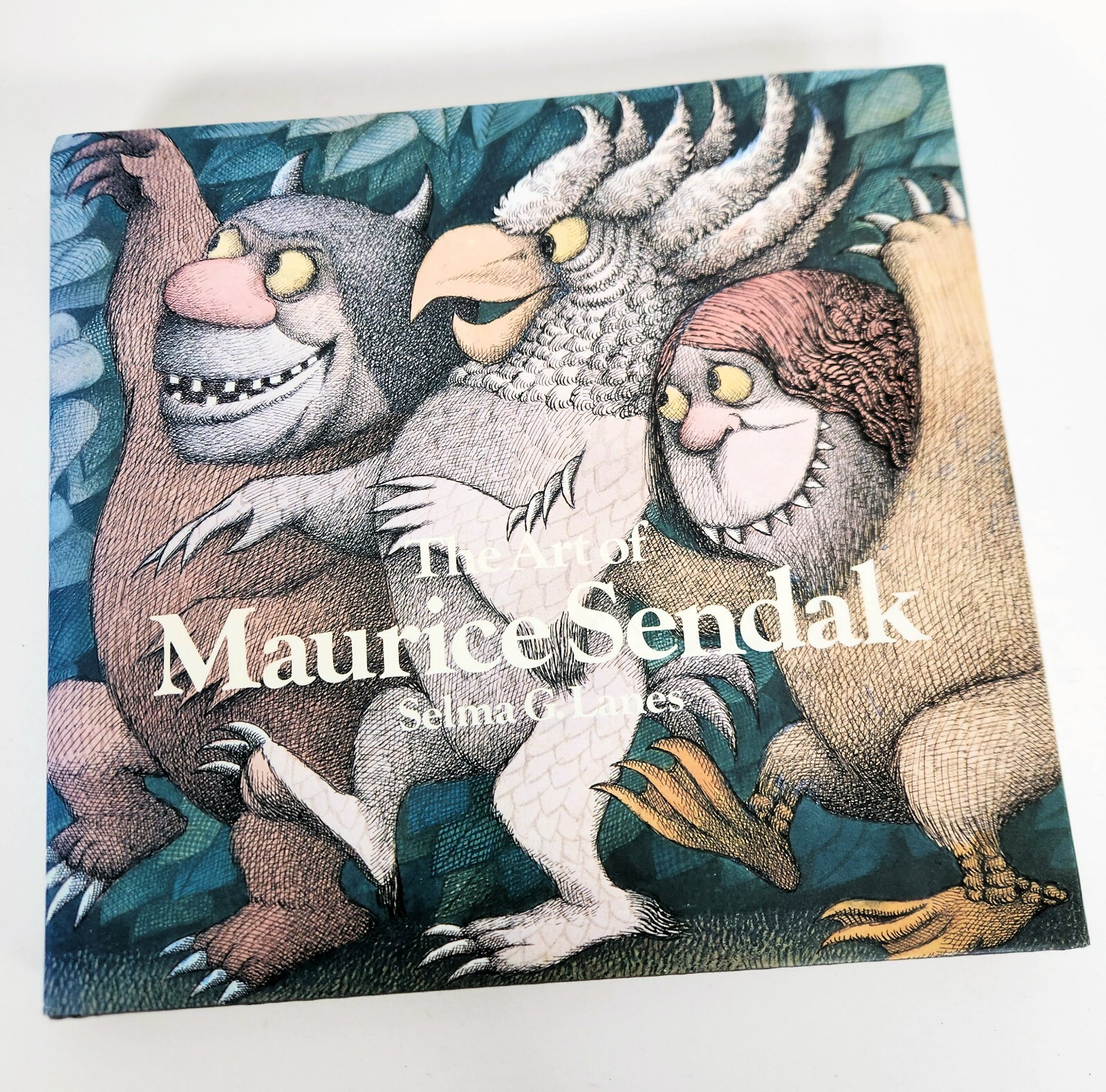 The Art of Maurice Sendak 1984 Edition Selma Lanes Hardcover Fold Out Pages