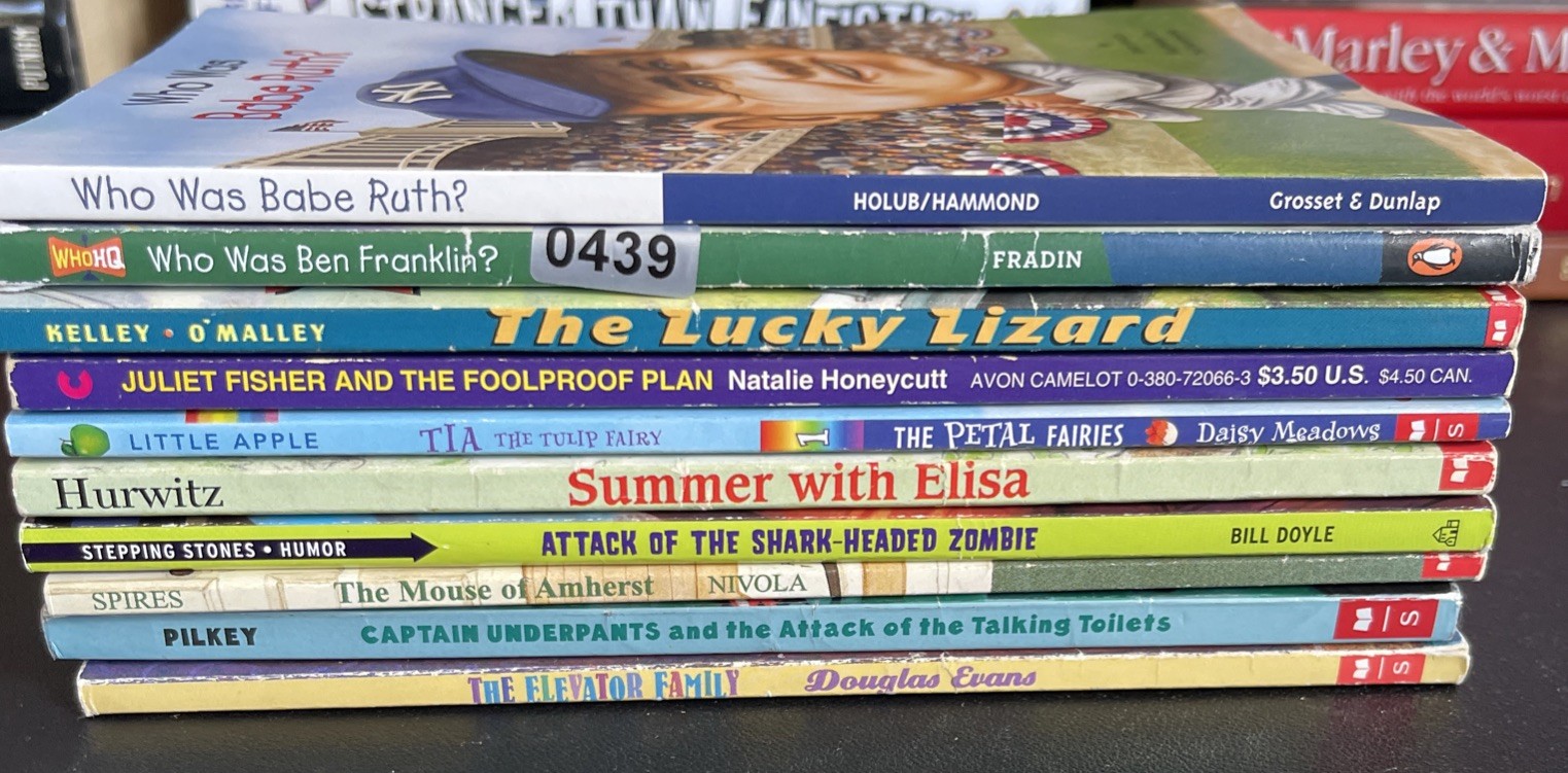 Juvenile Stories ages 4 – 8 Lot of 10 Books Children Fiction