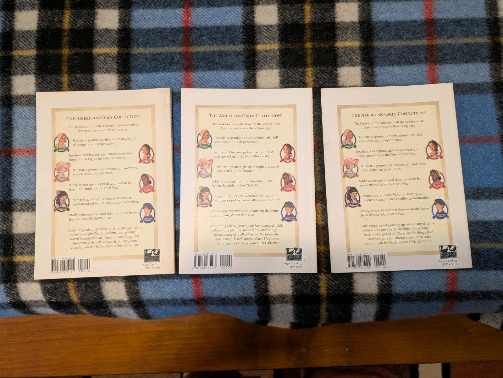 American Girl Josefina Books 1 2 3. Used- Good Condition
