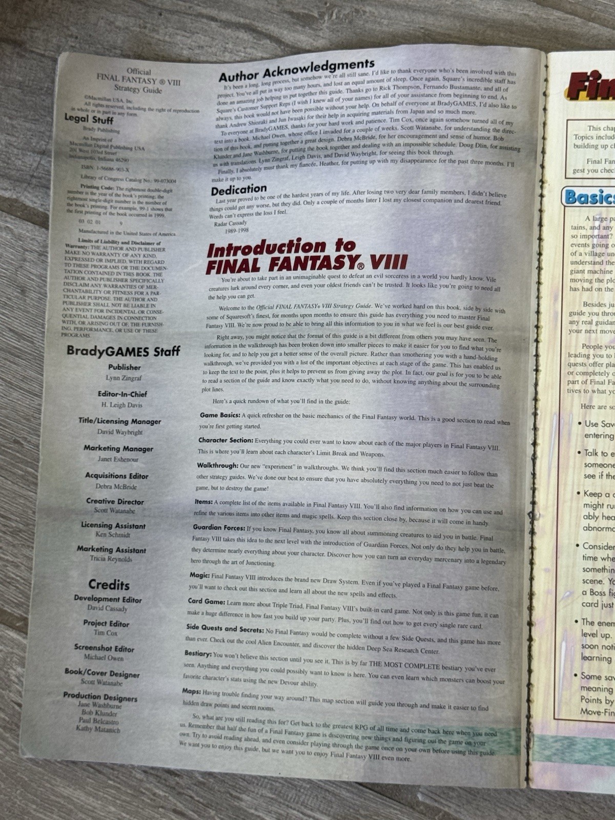 🌟 Final Fantasy VIII Official Strategy Guide (Video Game Books) – Paperback