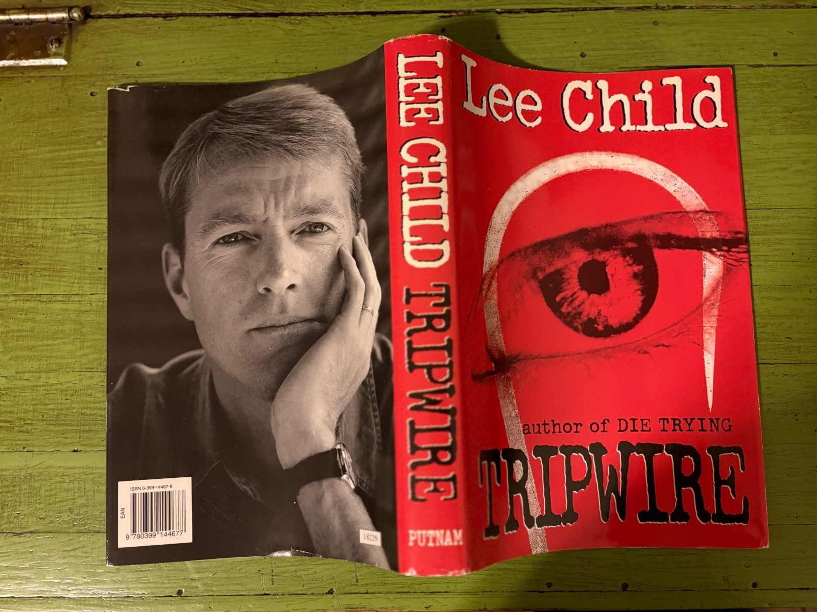 Lee Child Tripwire Jack Reacher Series Hard Cover DJ Very Good