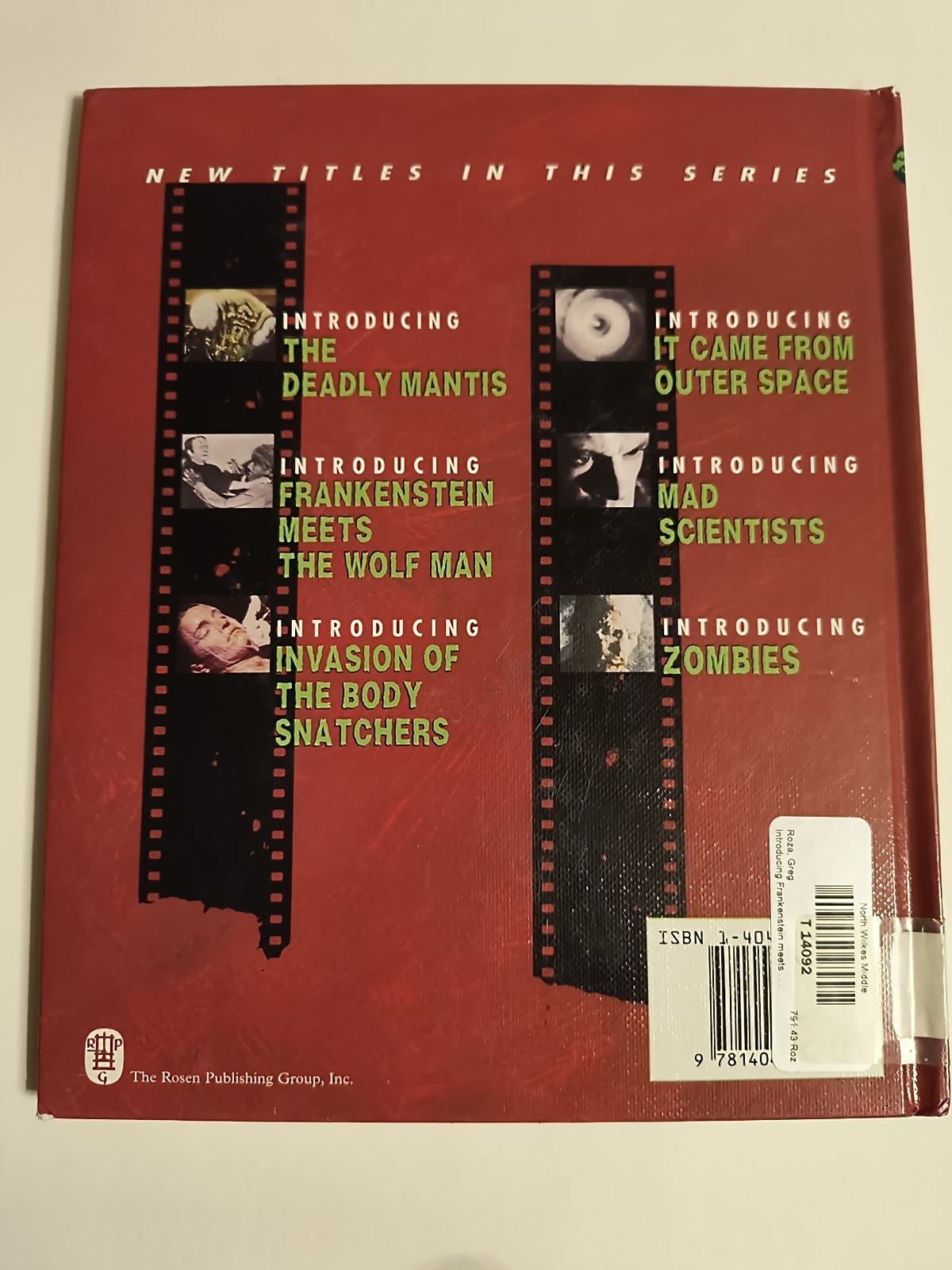 Famous Movie Monsters “Introducing” Series Lot of 5 *See Description*