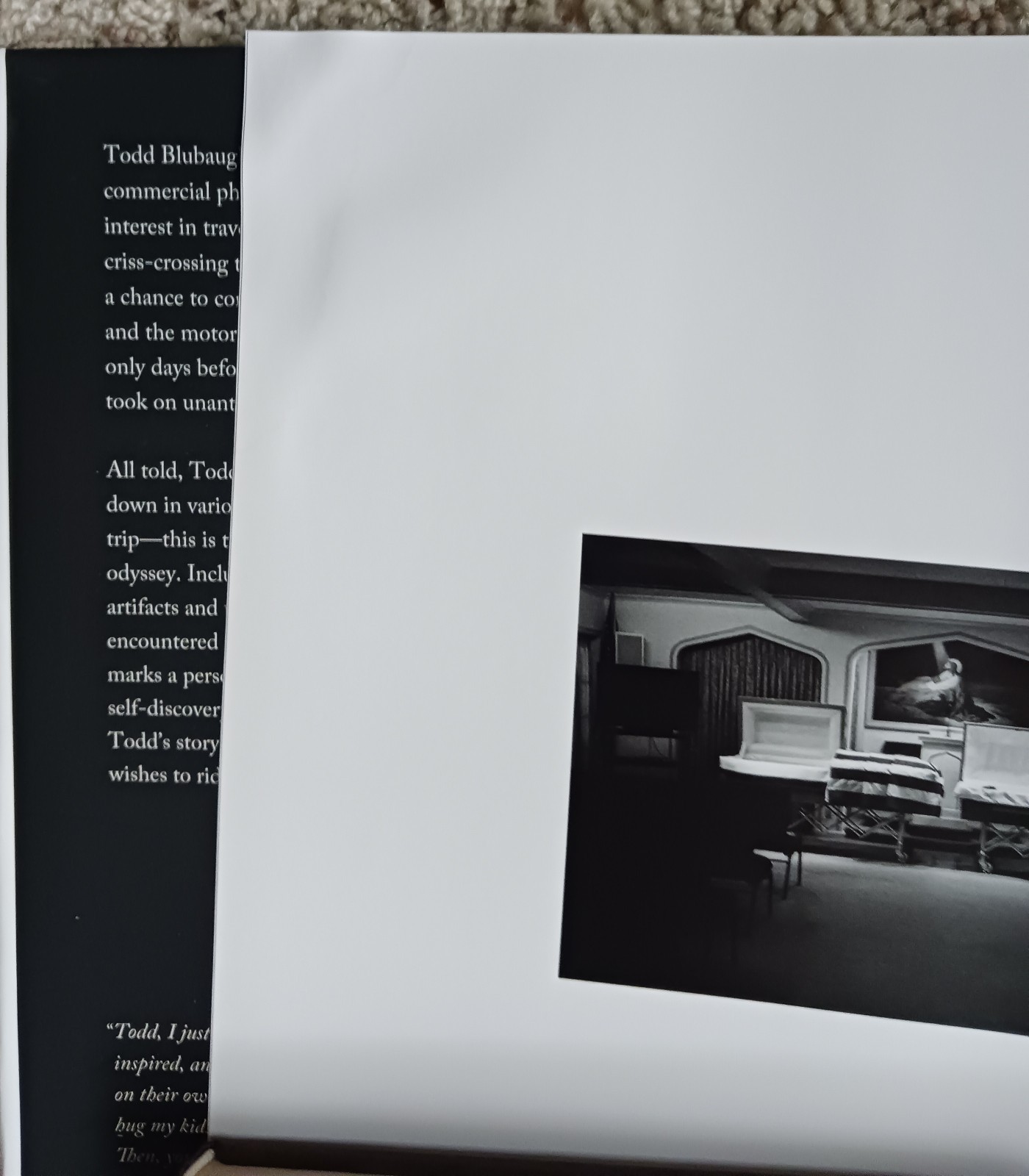 Too Far Gone by Todd Blubaugh (2016, Hardcover)/motorcycle photography/photo