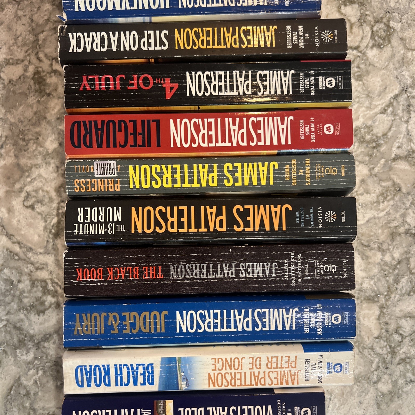 Lot of 23 James Patterson Paperback Books Random Mix Mixed Titles