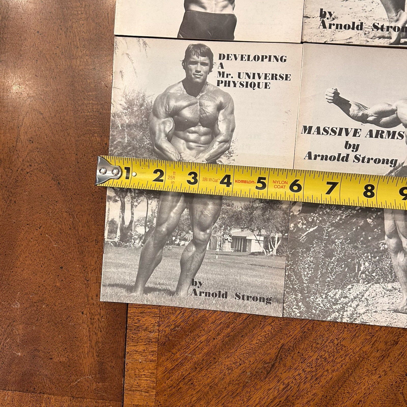 Rare Set Collection of Arnold Schwarzenegger Lot of 10 Arnold Strong w/envelope