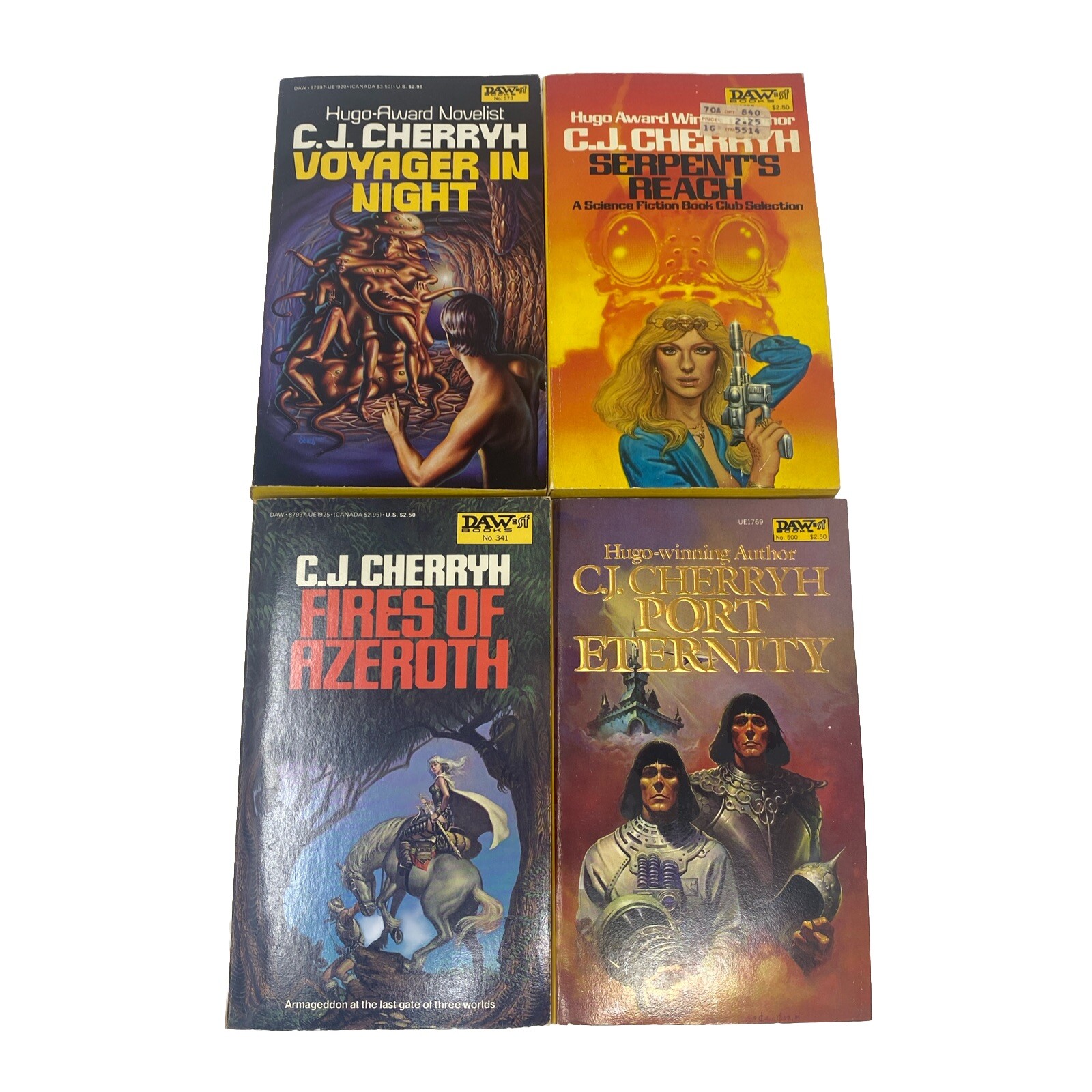16 Vintage C.J. Cherryh DAW Books Paperbacks PB Lot