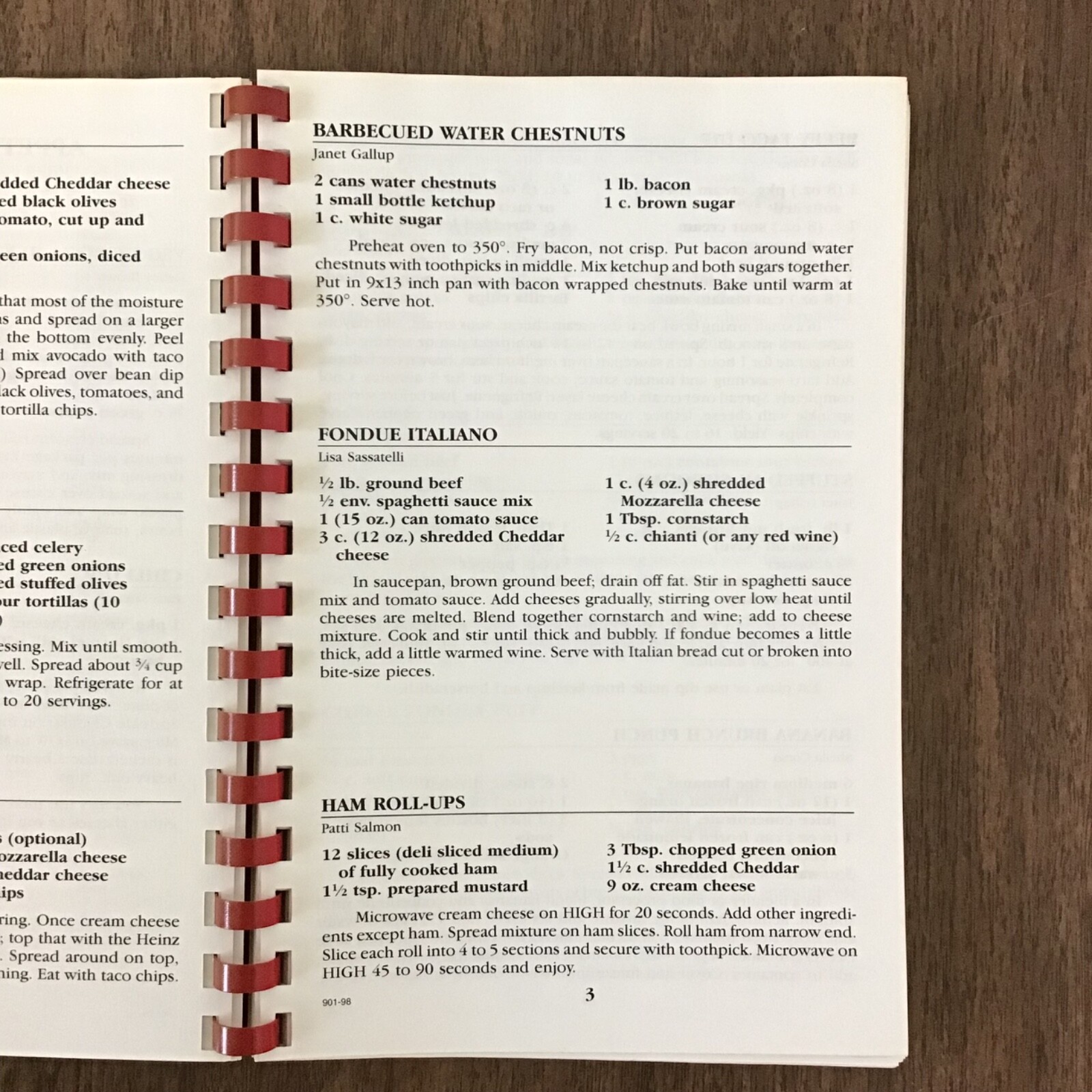 Taylorville Illinois Liberty Mutual Vtg 1998 Cookbook SEE INDEX PHOTOS