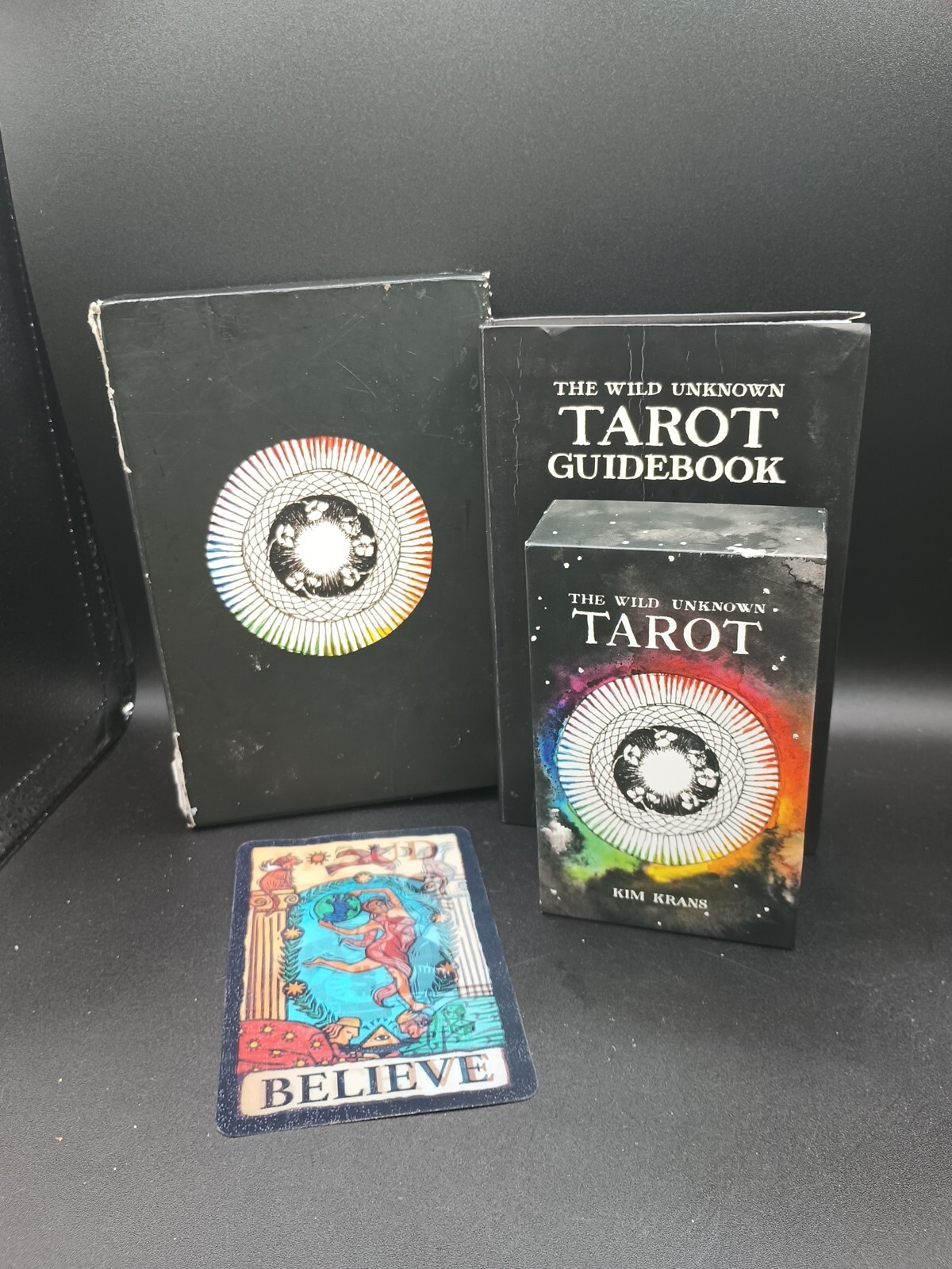 The Wild Unknown Tarot BOX SET card & direction book Kim Krans 1st First Edition