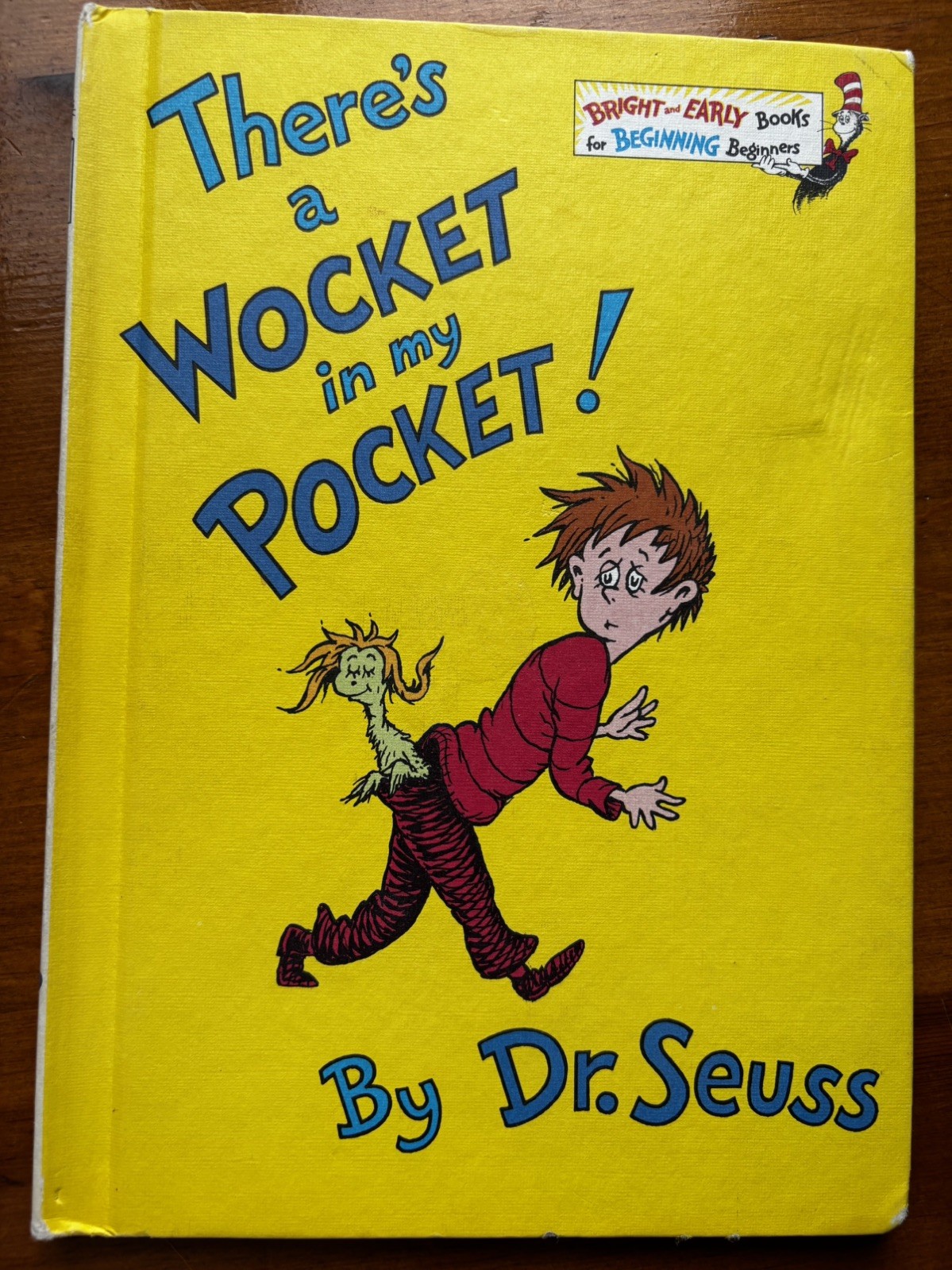 DR.SUESS ~ THERES A WOCKET IN MY POCKET! TRUE FIRST Edition 1974