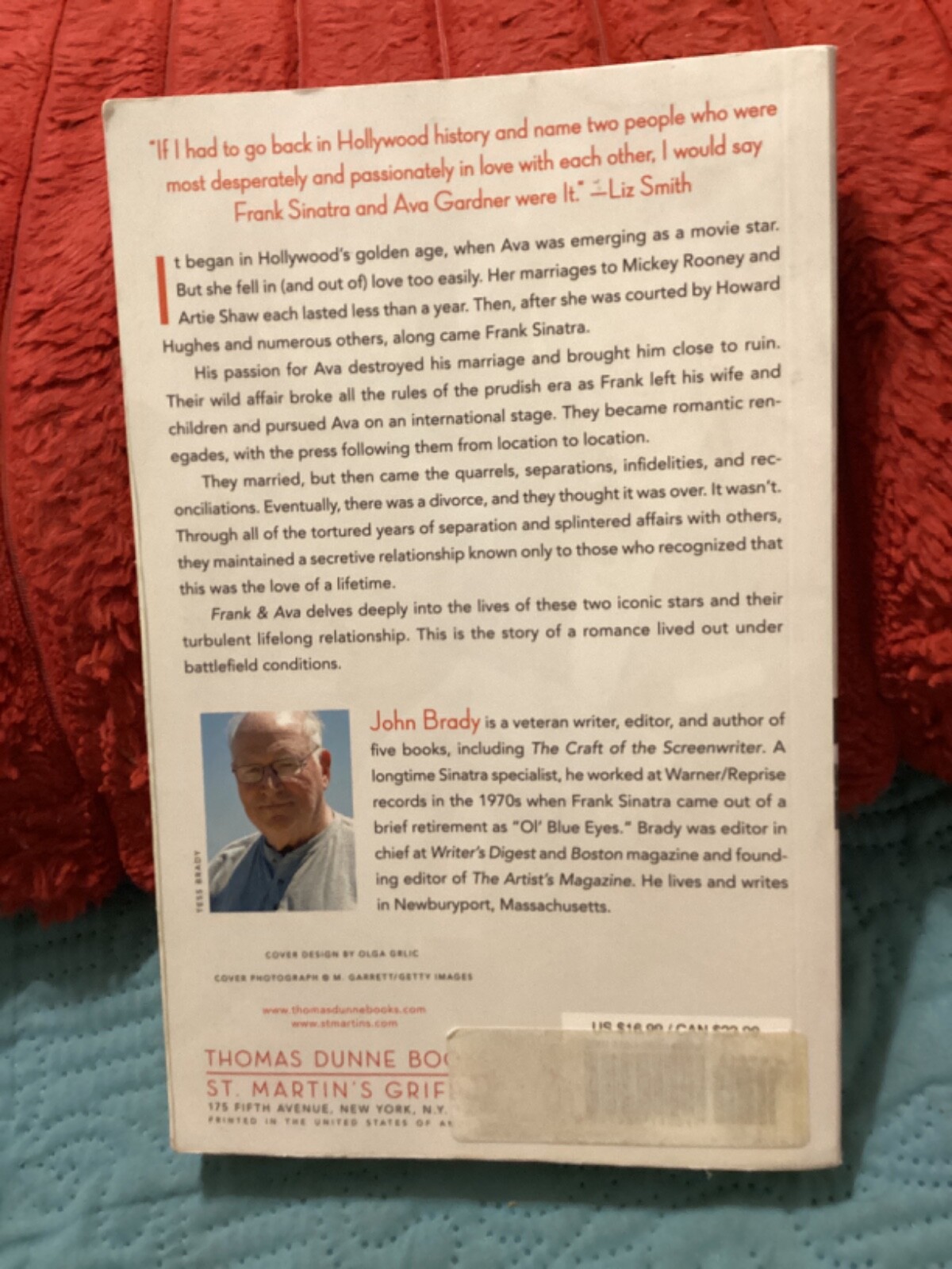 FRANK & AVA-IN LOVE and WAR,2015 PAPERBACK by JOHN BRADY, 292 PAGES/FREE POSTAGE