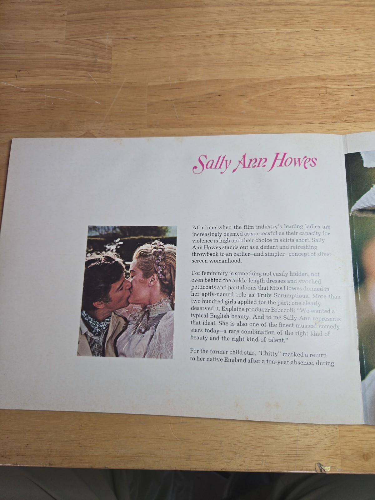 Chitty Chitty Bang Bang Original Movie Souvenir Program Booklet Dick Van Dyke