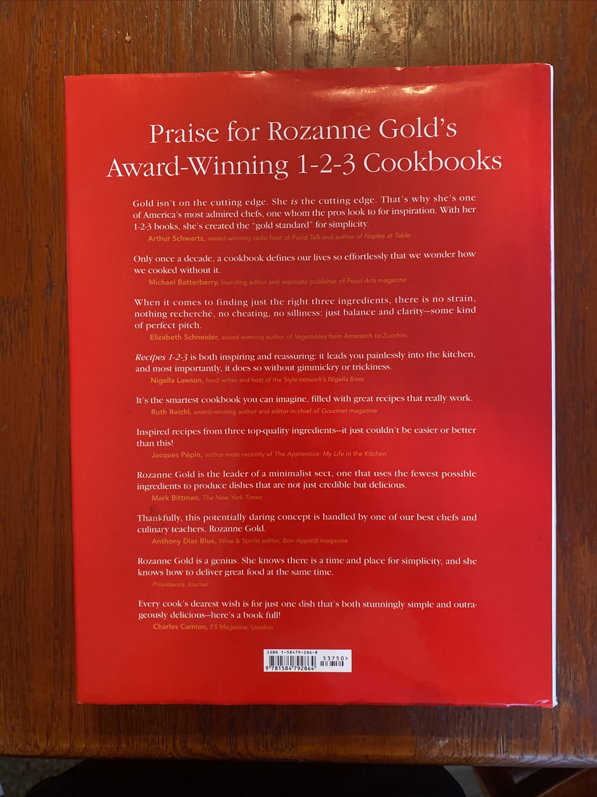 Cooking 1-2-3 : 500 Fabulous Three-Ingredient Recipes by Rozanne Gold (2003,…