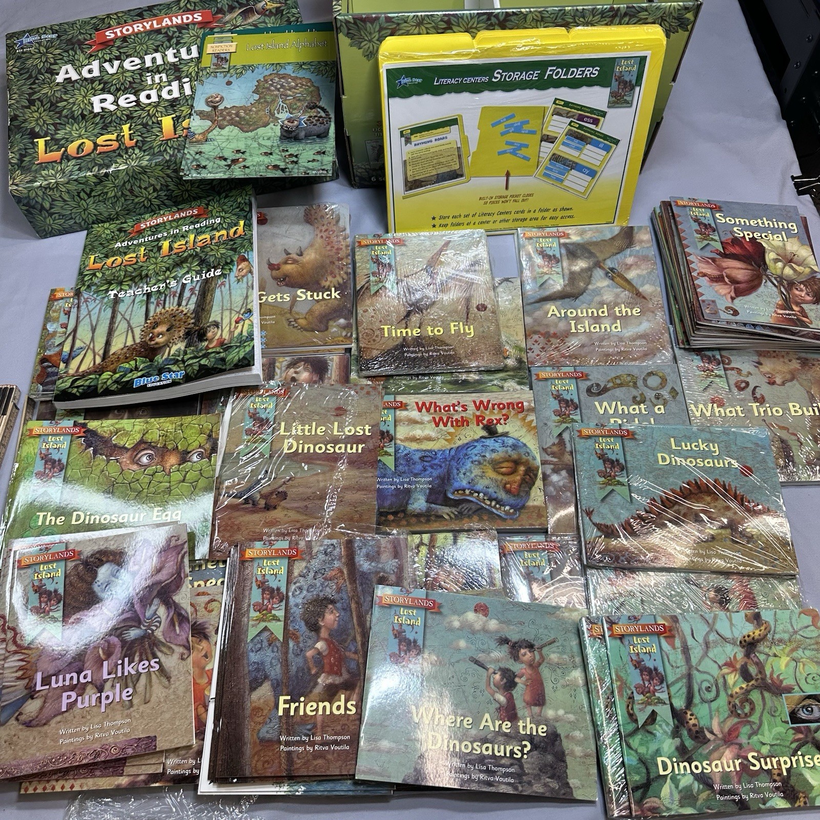 Storylands Adventures in Reading Lost Island Grades K-3 Education Dinosaurs