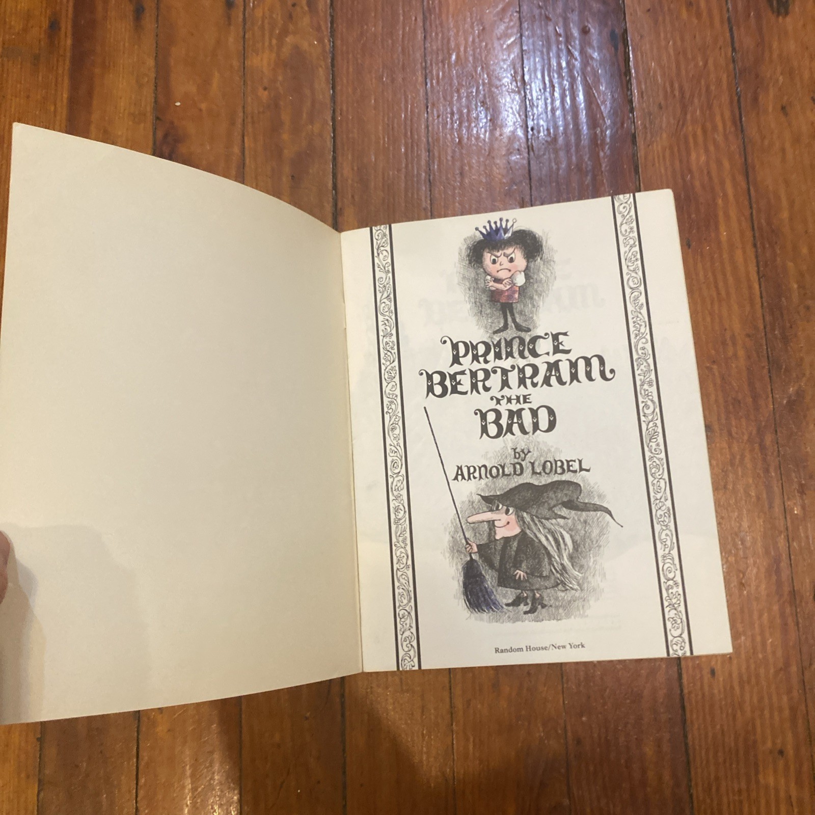 PRINCE BERTRAM THE BAD : by Arnold Lobel : vintage