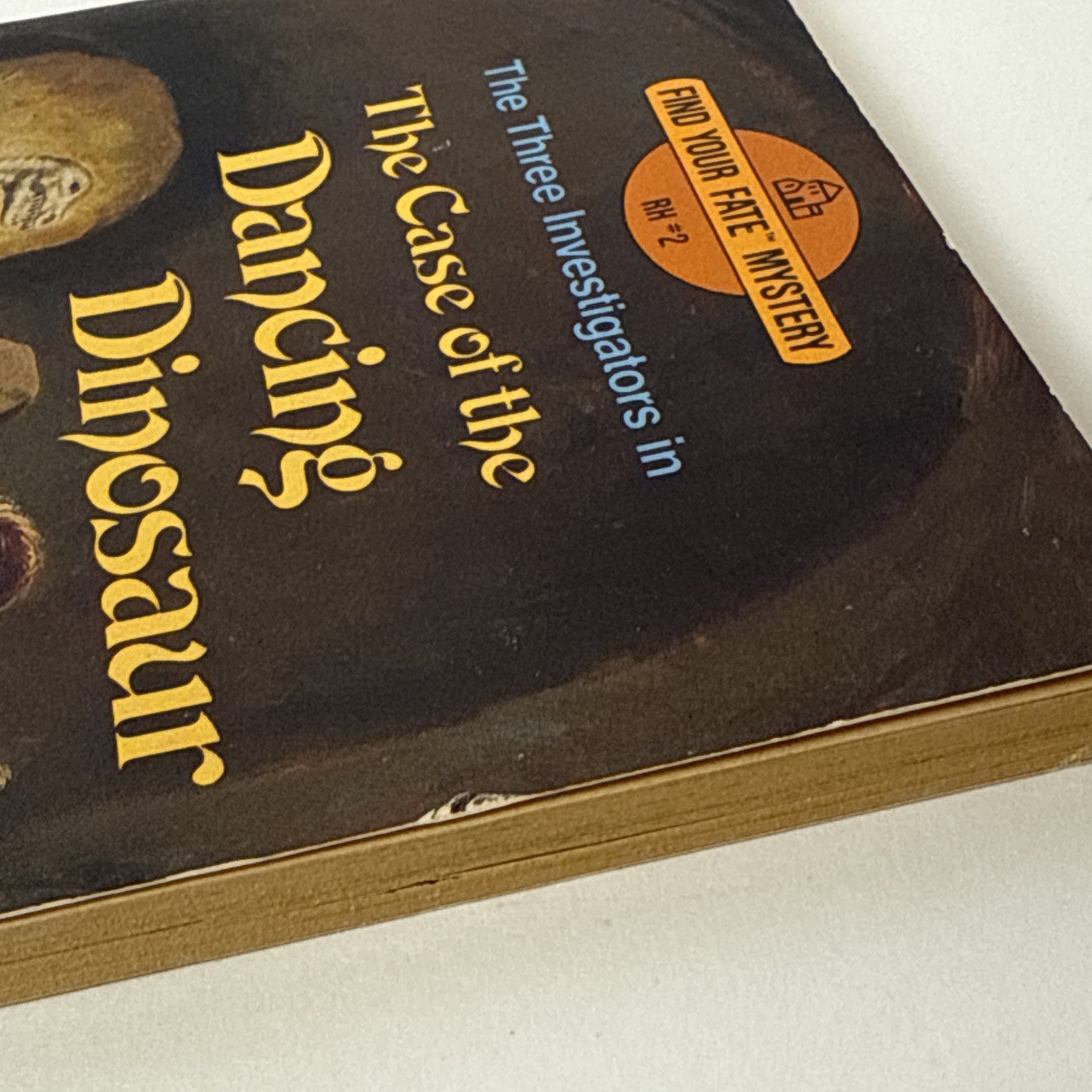 Three Investigators Case of the Dancing Dinosaur Paperback Find Your Fate