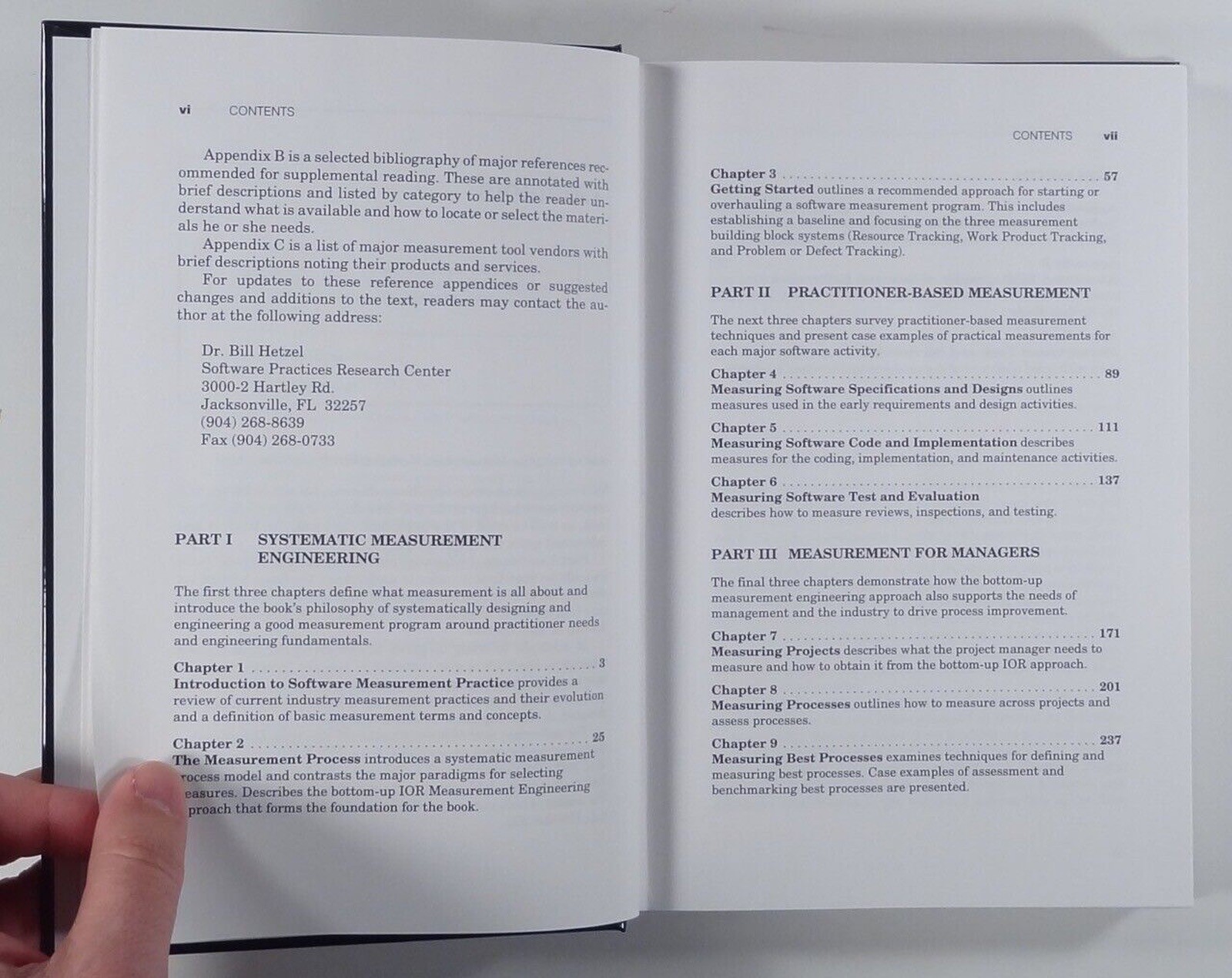 1993 MAKING SOFTWARE MEASUREMENT WORK project management PROGRAMMING metrics HC