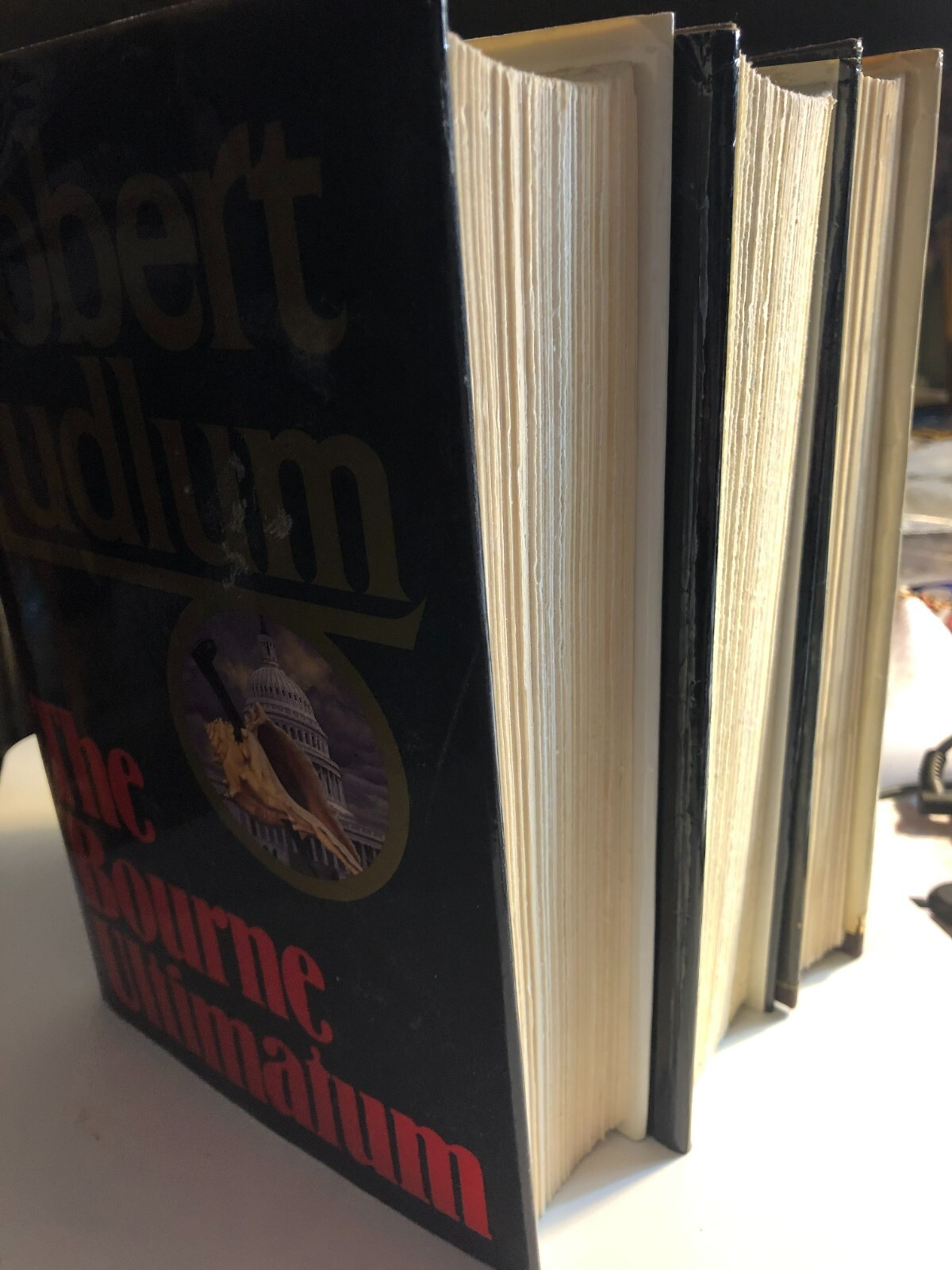 3 RARE BOOKS! Bourne Ser: The Bourne Identity/Supremacy/Ultimatum, Robert Ludlum