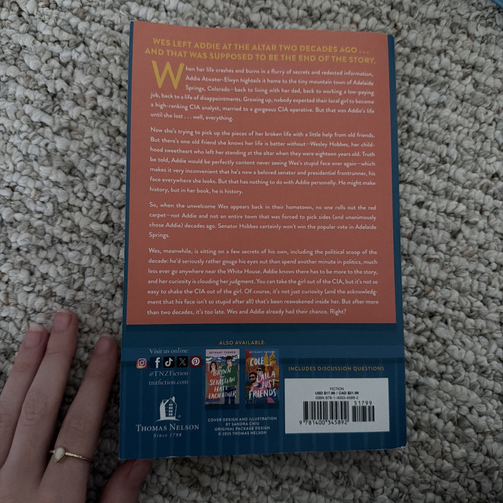 Wes and Addie Had Their Chance : A Love Story, Paperback by Turner, Bethany, …