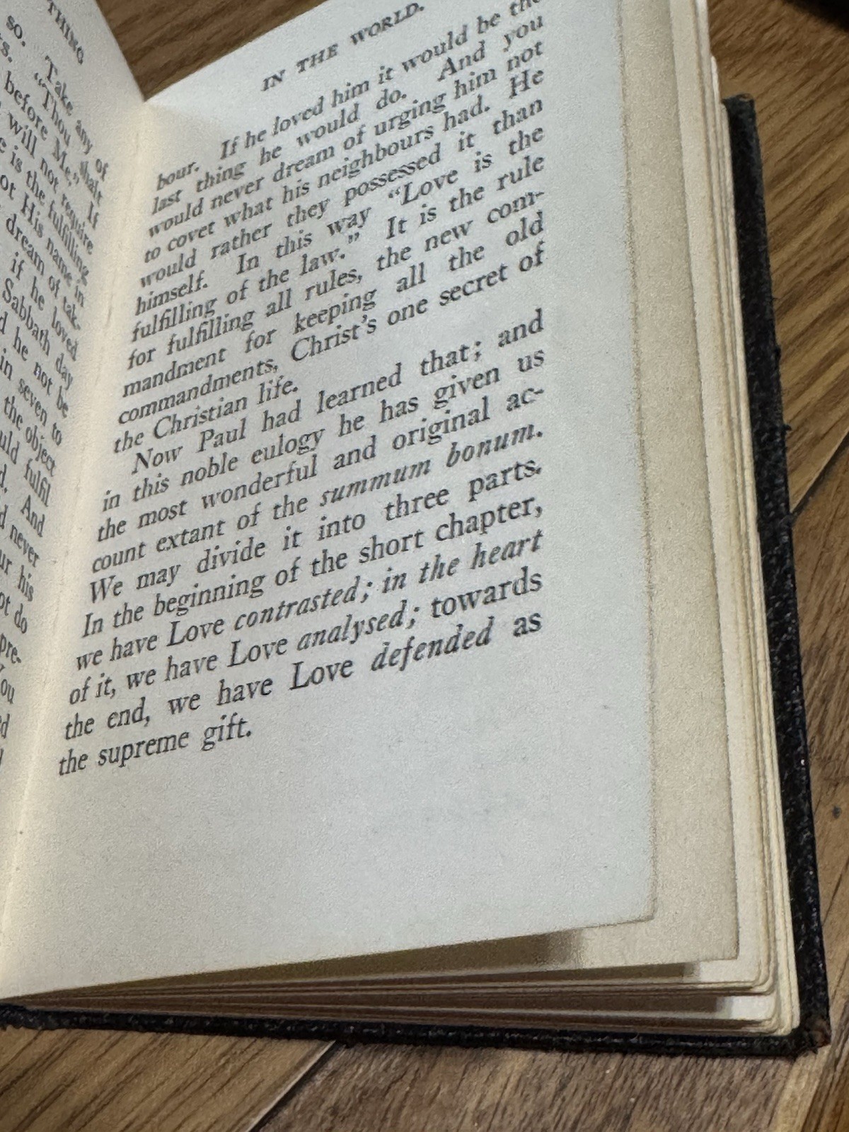 The Greatest Thing in the World Henry Drummond Christian Book 1891 Pocket Book