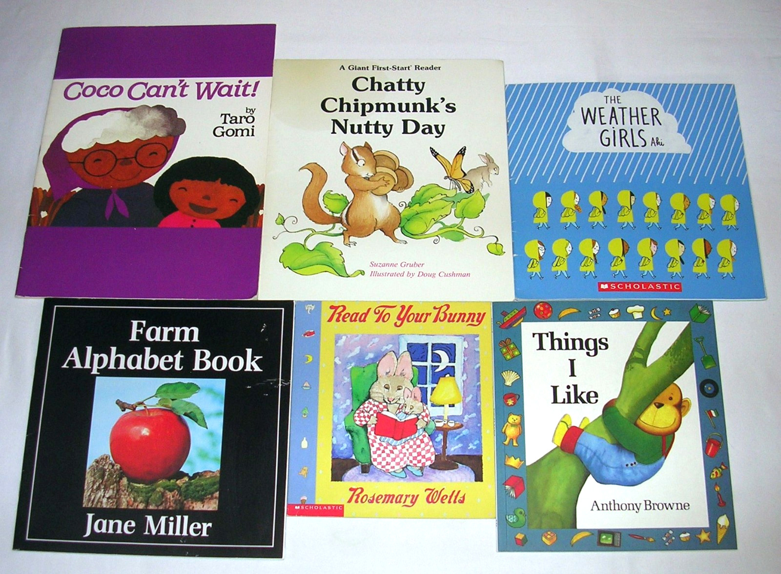 Lot of 60 Children’s Picture Books: Toddler, Preschool, Beginner Level Reading