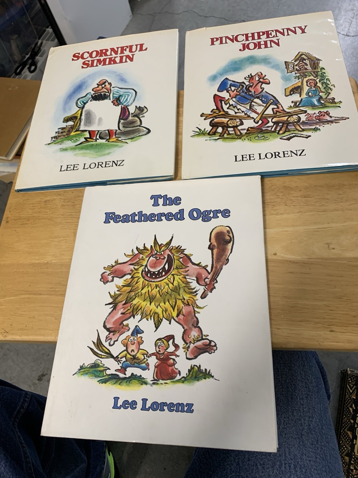 3-Rare Lee Lorenz Signed Books Ann Maurice personal collection all signed LOOK