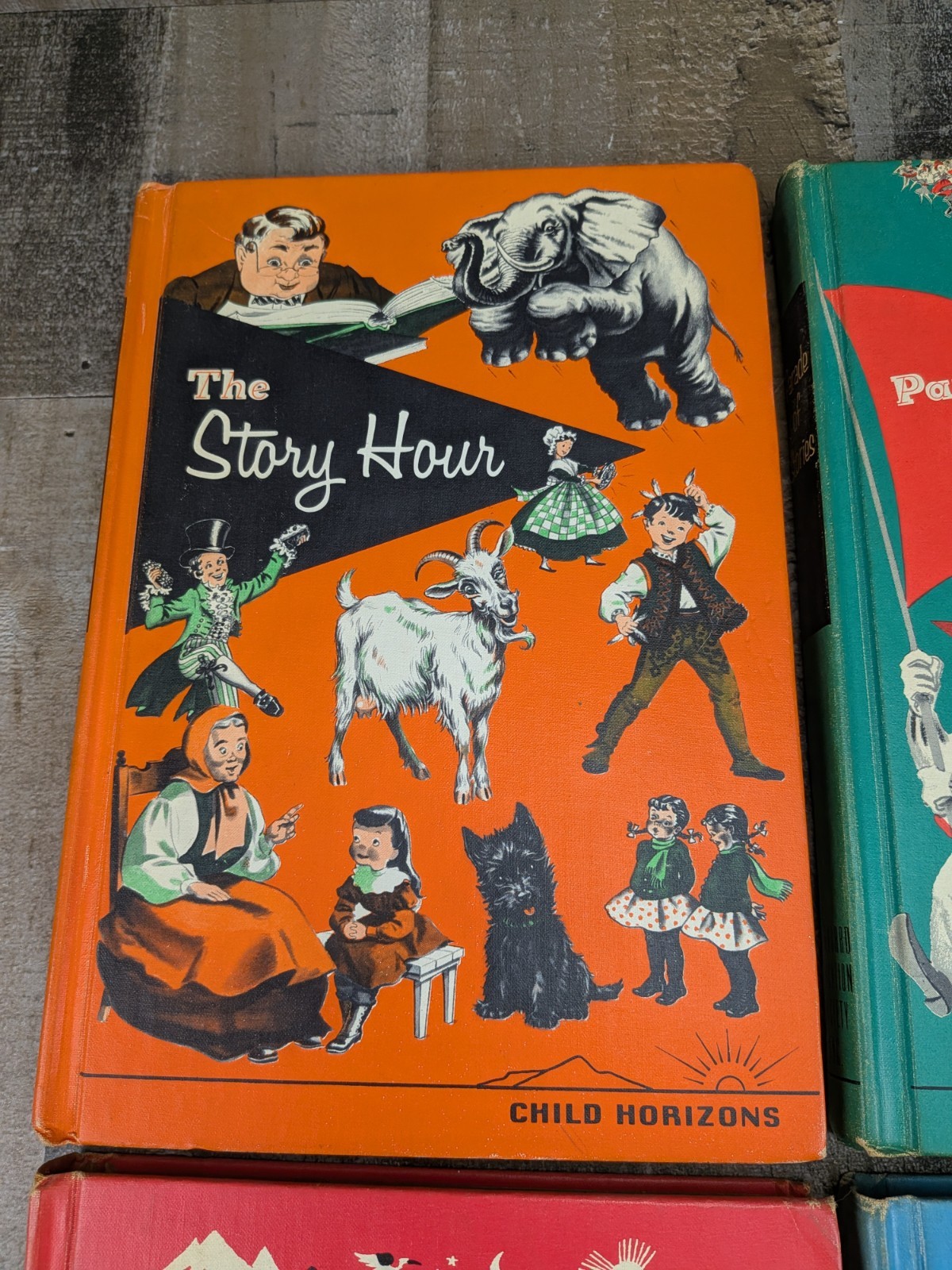 1960 Child Horizons Books Set Questions Children Ask & Parade Of Stories