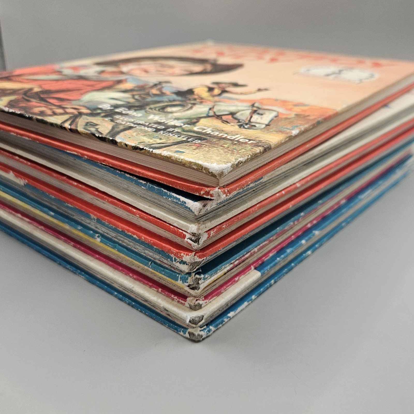 Nice Lot Of 6 Vintage Book Club Editions Dr Suess, Berenstain Bears, Cowboy Andy