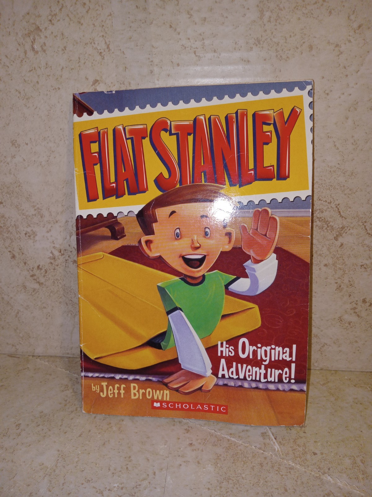 FLAT STANLEY Adventure Books Lot (9) By: JEFF BROWN Paperback *Varied Condition*