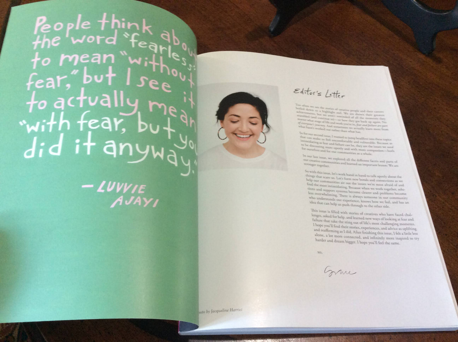 Good Company (Issue 2): The Fear(less) Issue by Grace Bonney Paperback LIKE NEW