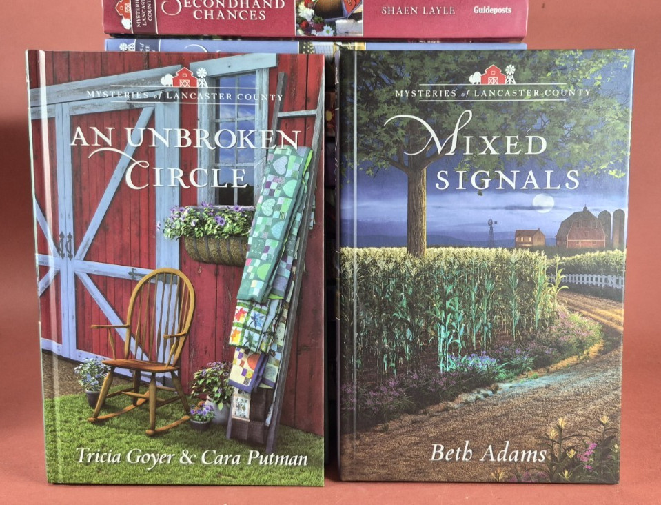 Guideposts Mysteries of Lancaster County Series 22 HB Books 1-4 6 8-20 22-25