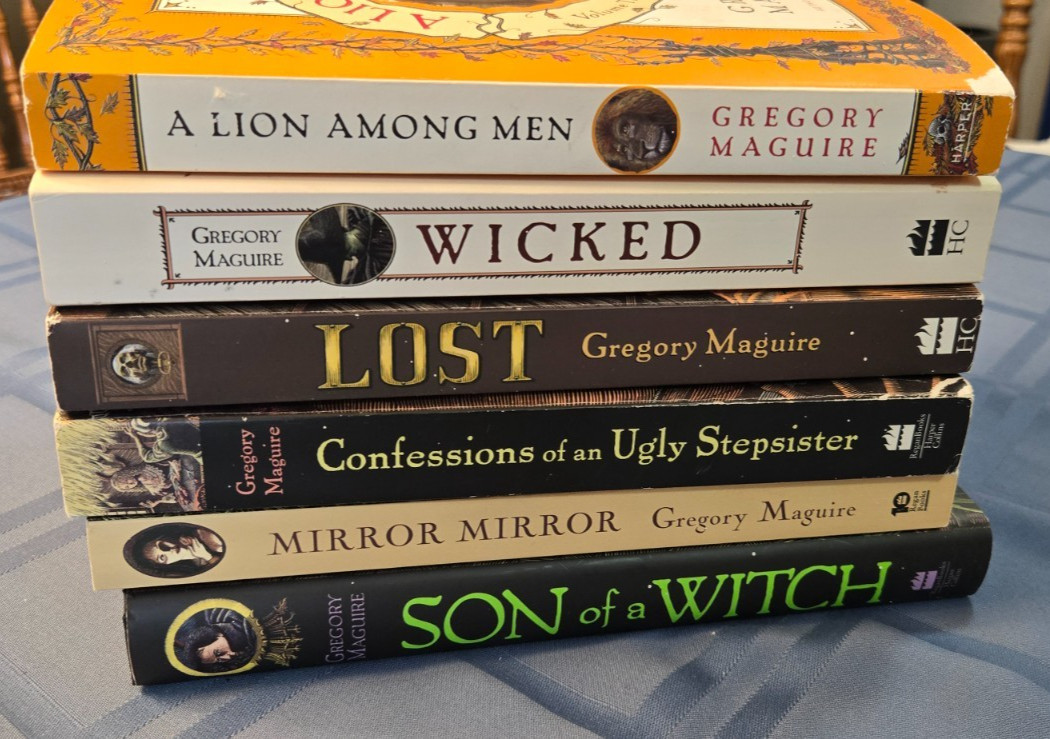 Gregory Maguire Lot of 6 Books – Wicked, Son of a Witch, Mirror-Mirror, and More